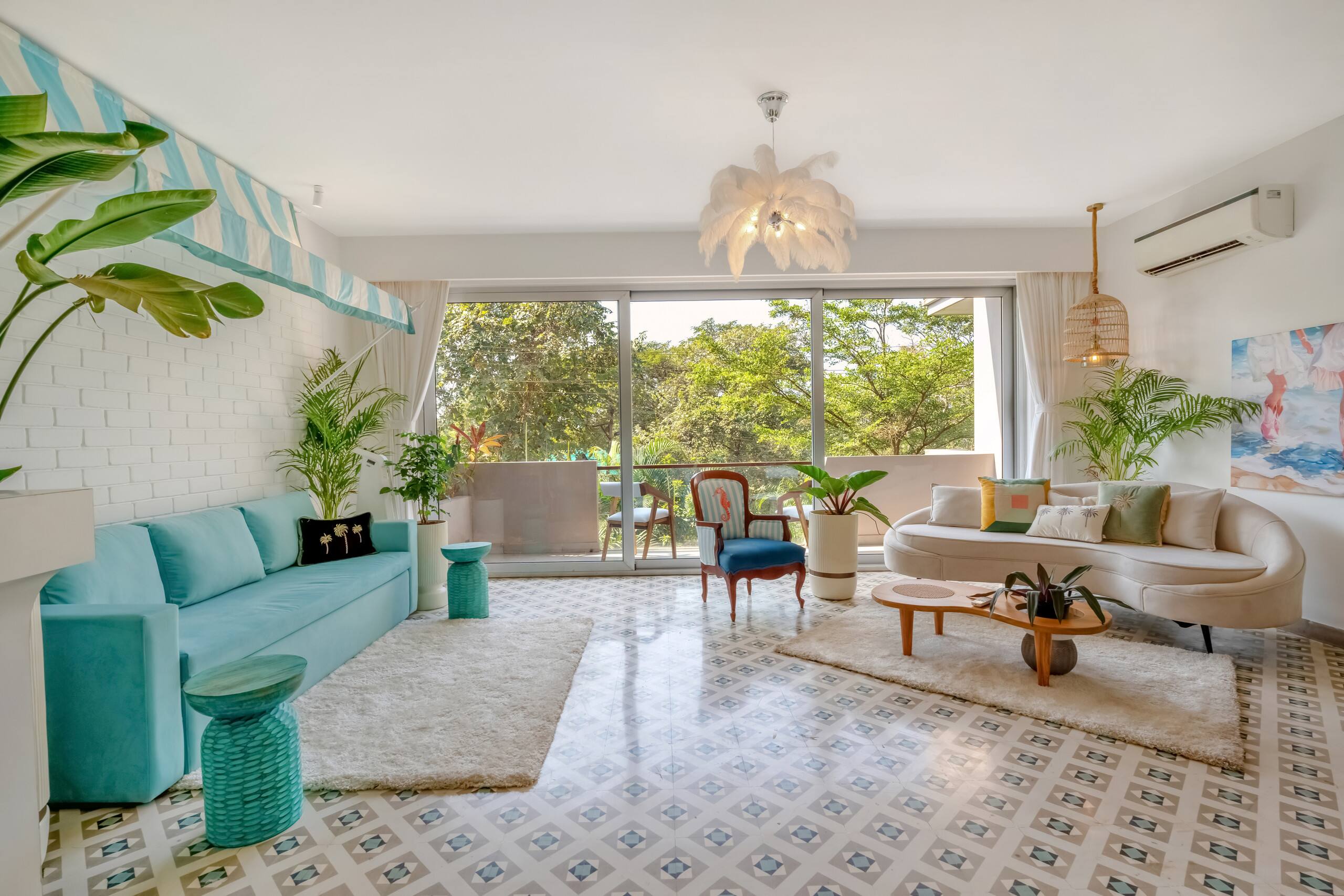 Sereno Santorini 2bhk Greek vibes w/ pvt jacuzzi 8