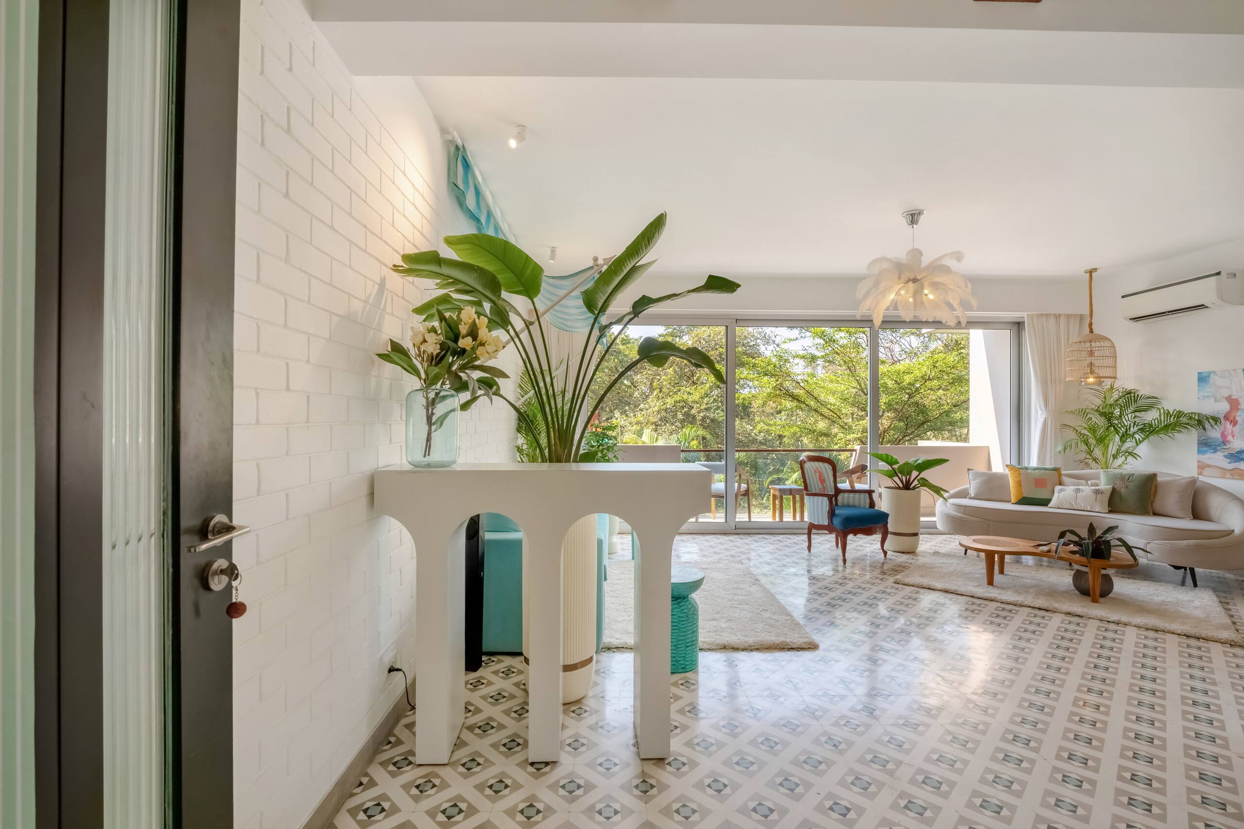 Sereno Santorini 2bhk Greek vibes w/ pvt jacuzzi 17