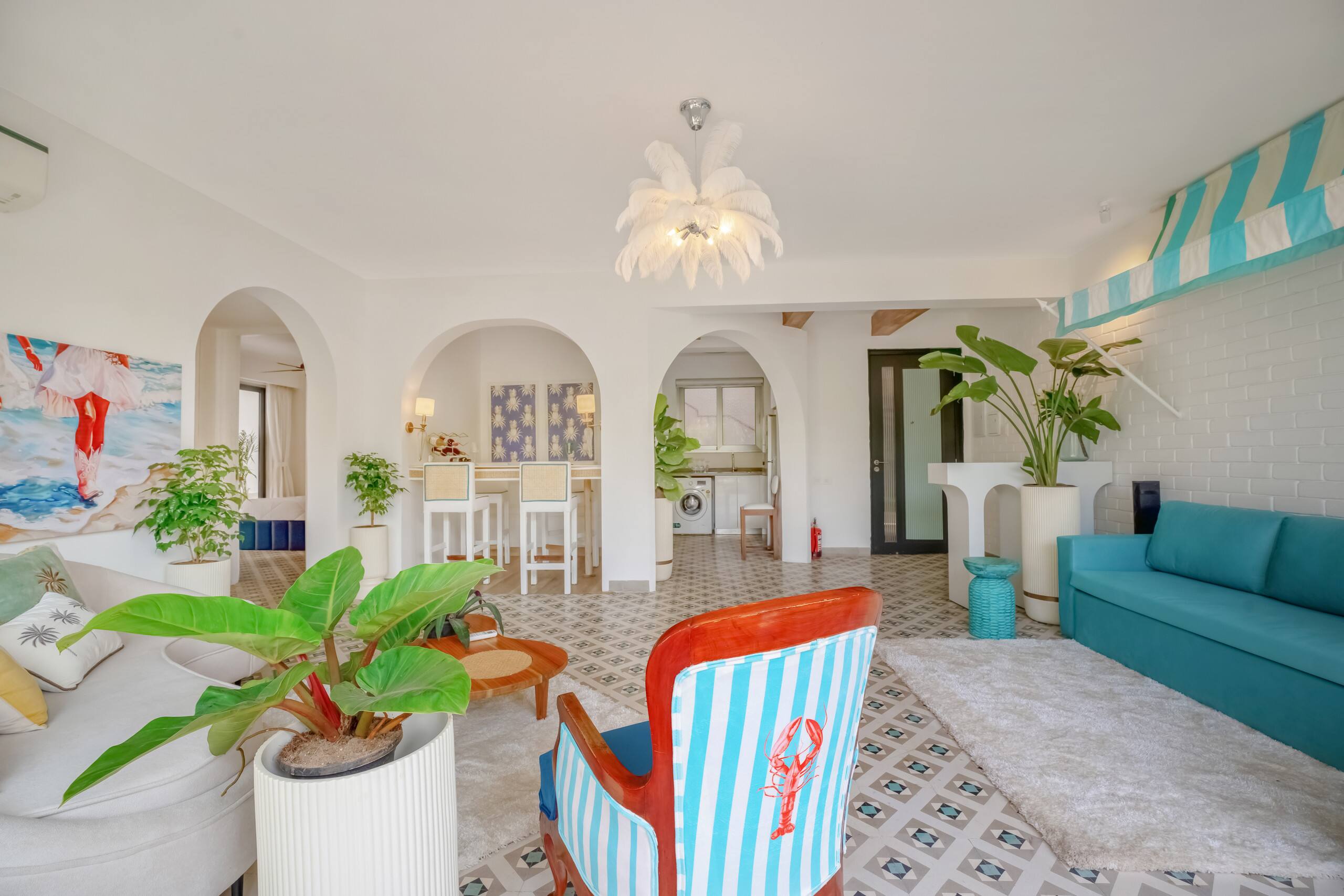 Sereno Santorini 2bhk Greek vibes w/ pvt jacuzzi 12