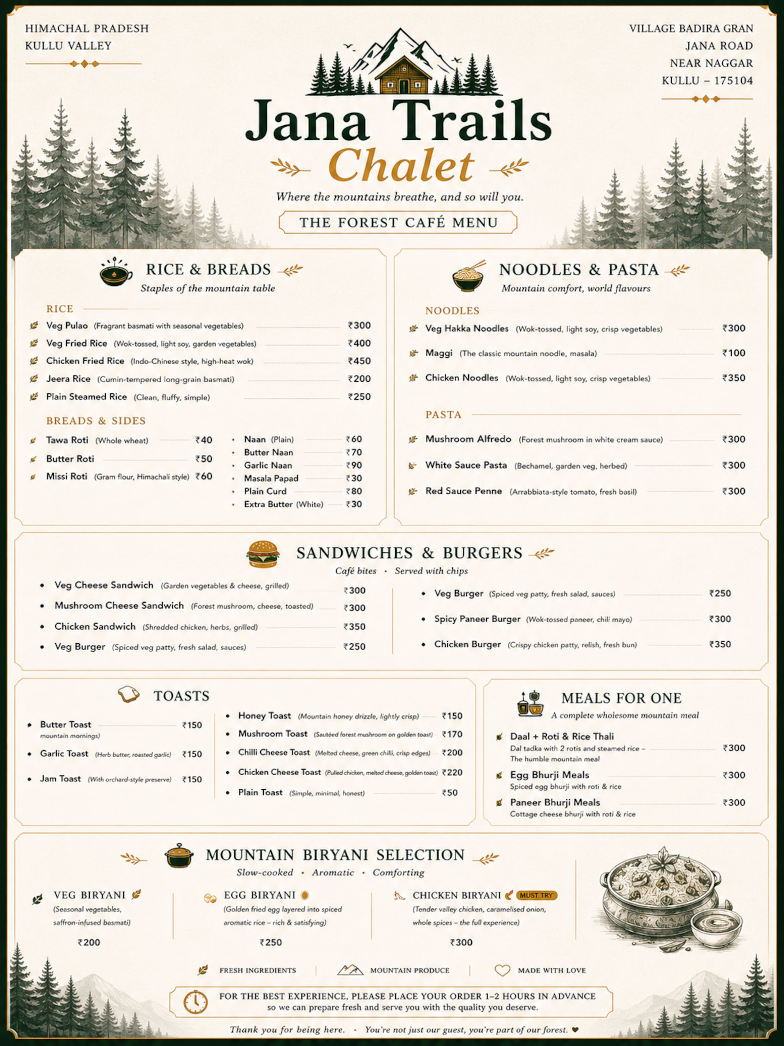 Kath Kuni Duplex Stay @ Jana Trails Chalet, Manali 27