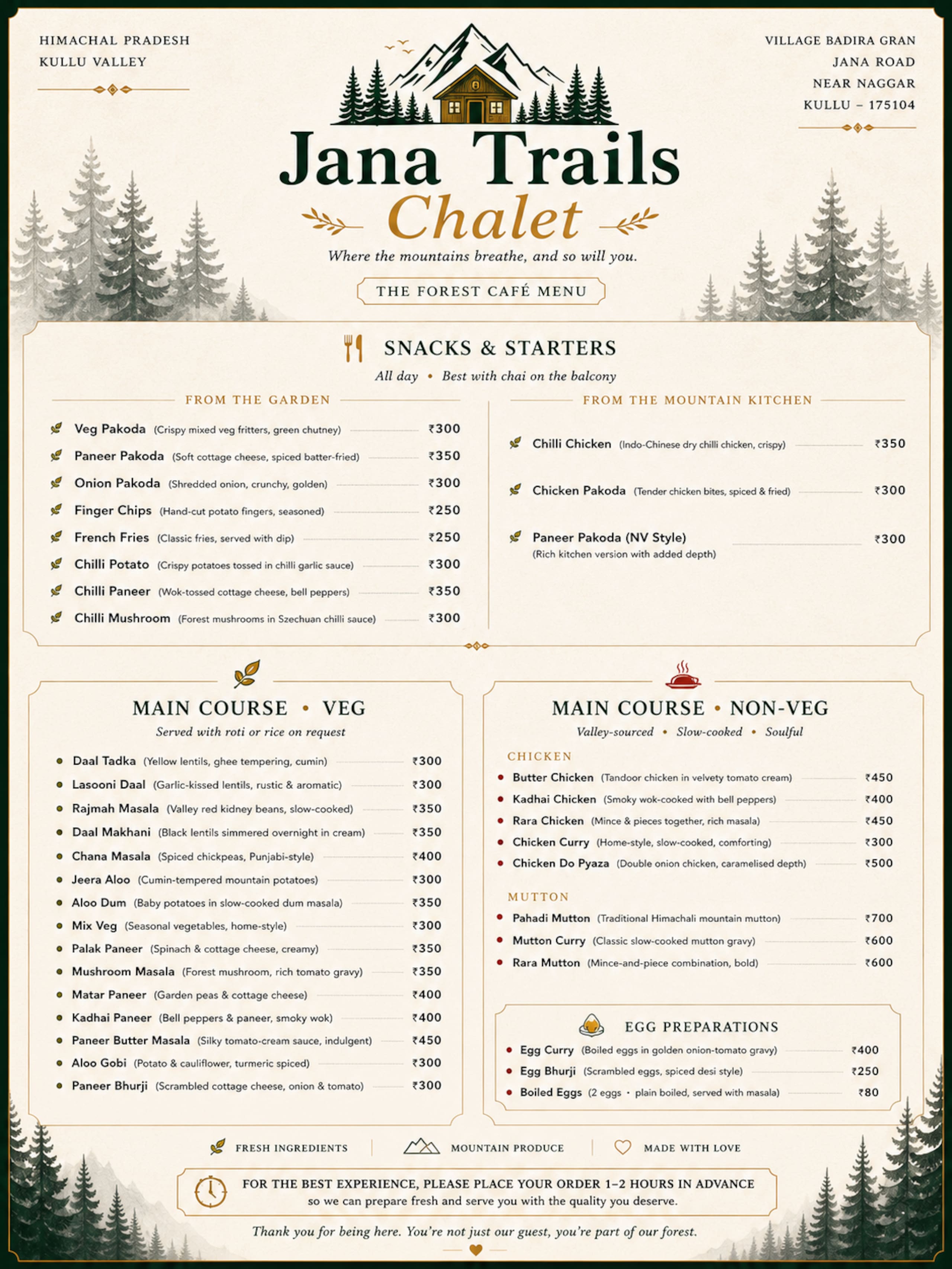 Kath Kuni Duplex Stay @ Jana Trails Chalet, Manali 26