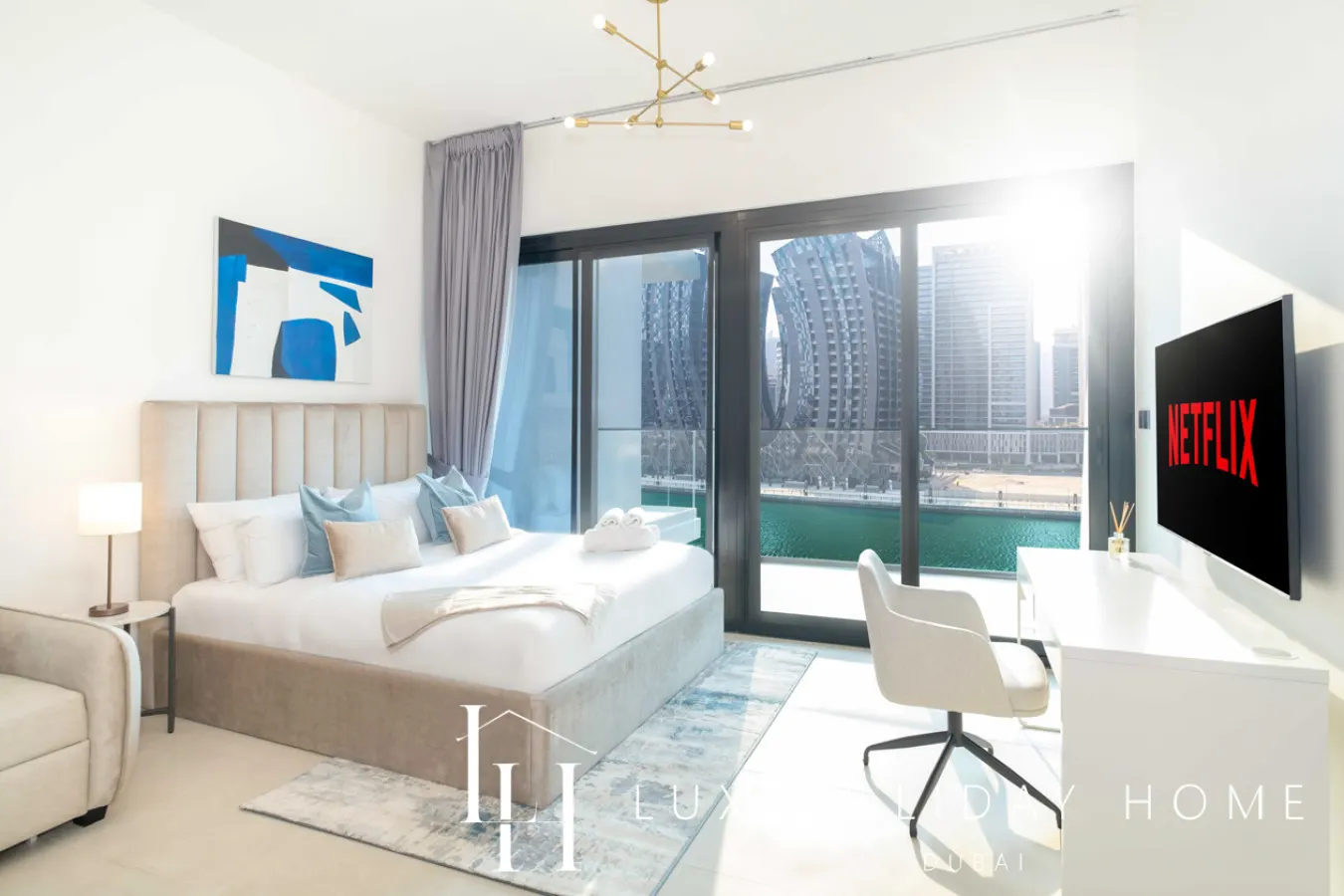 LUX | The Modern Binghatti Canal Suite — photo 2