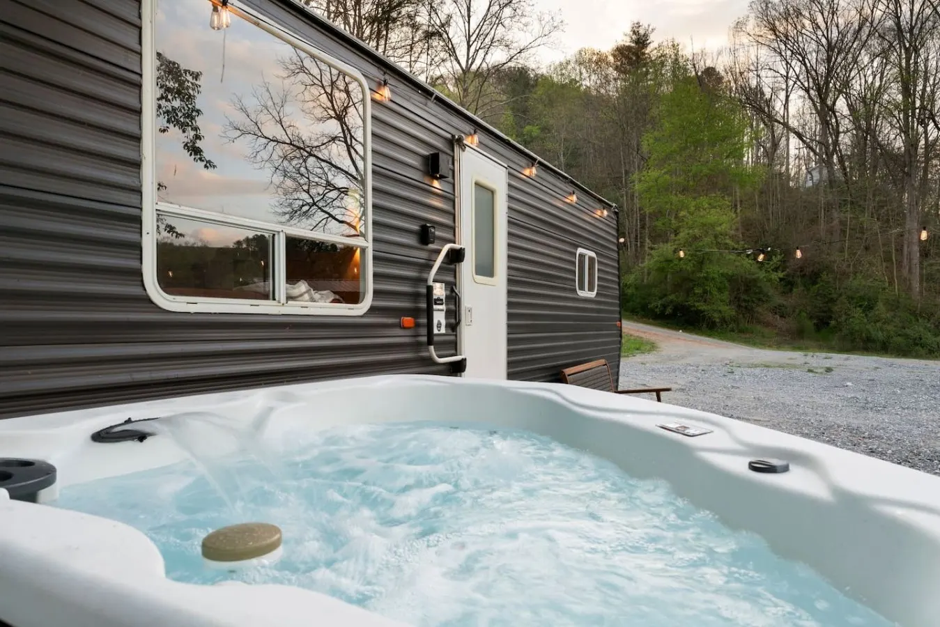 Riverside Retreat | Hot Tub, Fire Pit & Mtn Views