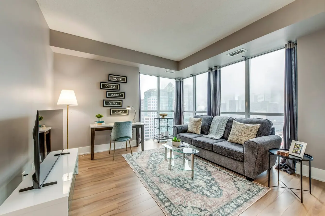 Newly Designed 1BR Condo • Sleeps 4 • City Views