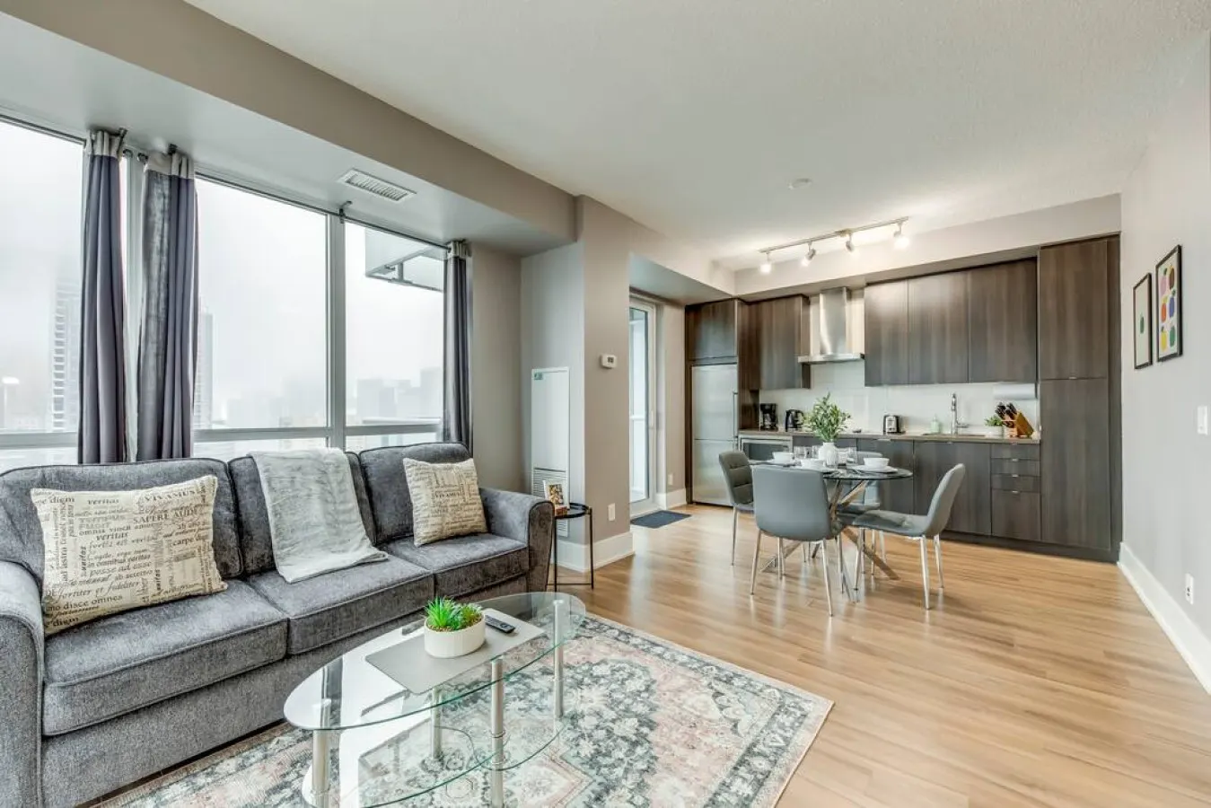 Newly Designed 1BR Condo Sleeps 4 City Views 9