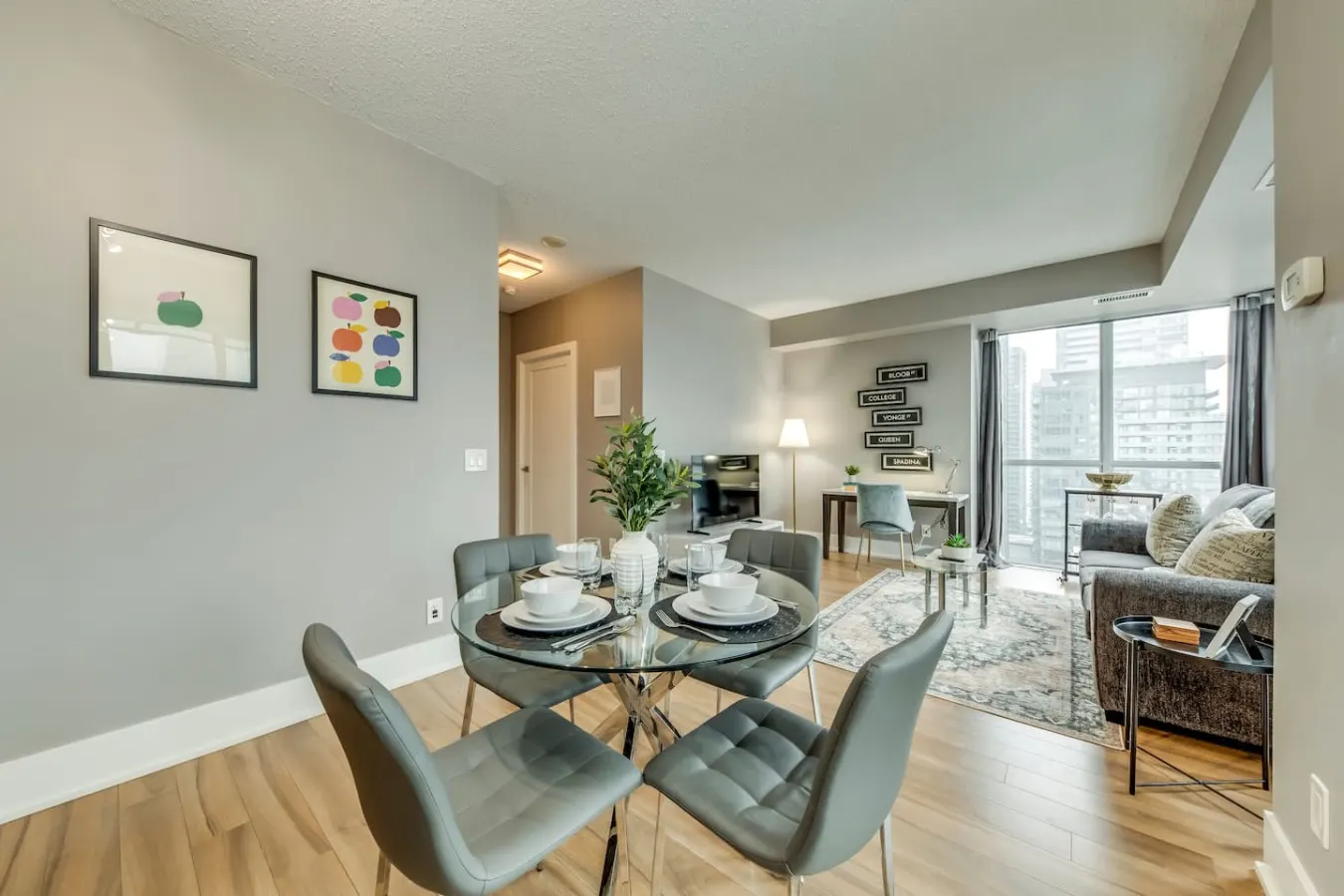 Newly Designed 1BR Condo Sleeps 4 City Views 12