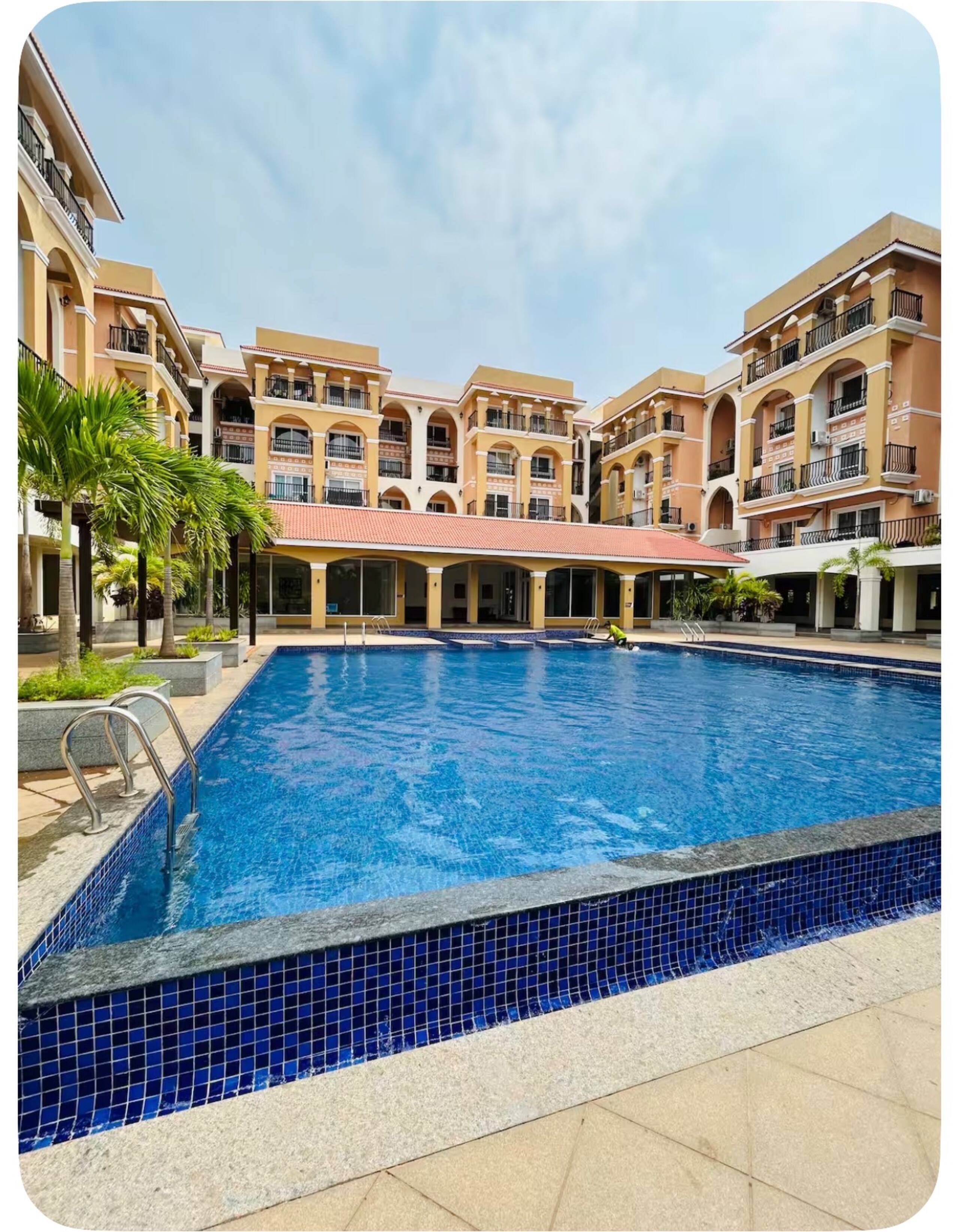 Peaceful Gem |Private Jacuzzi|Sauna|Pool in Siolim