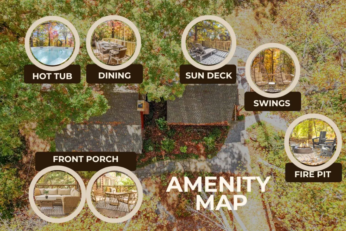 Elegant Forest Hideaway 2 Homes+Hot Tub+Firepit 10