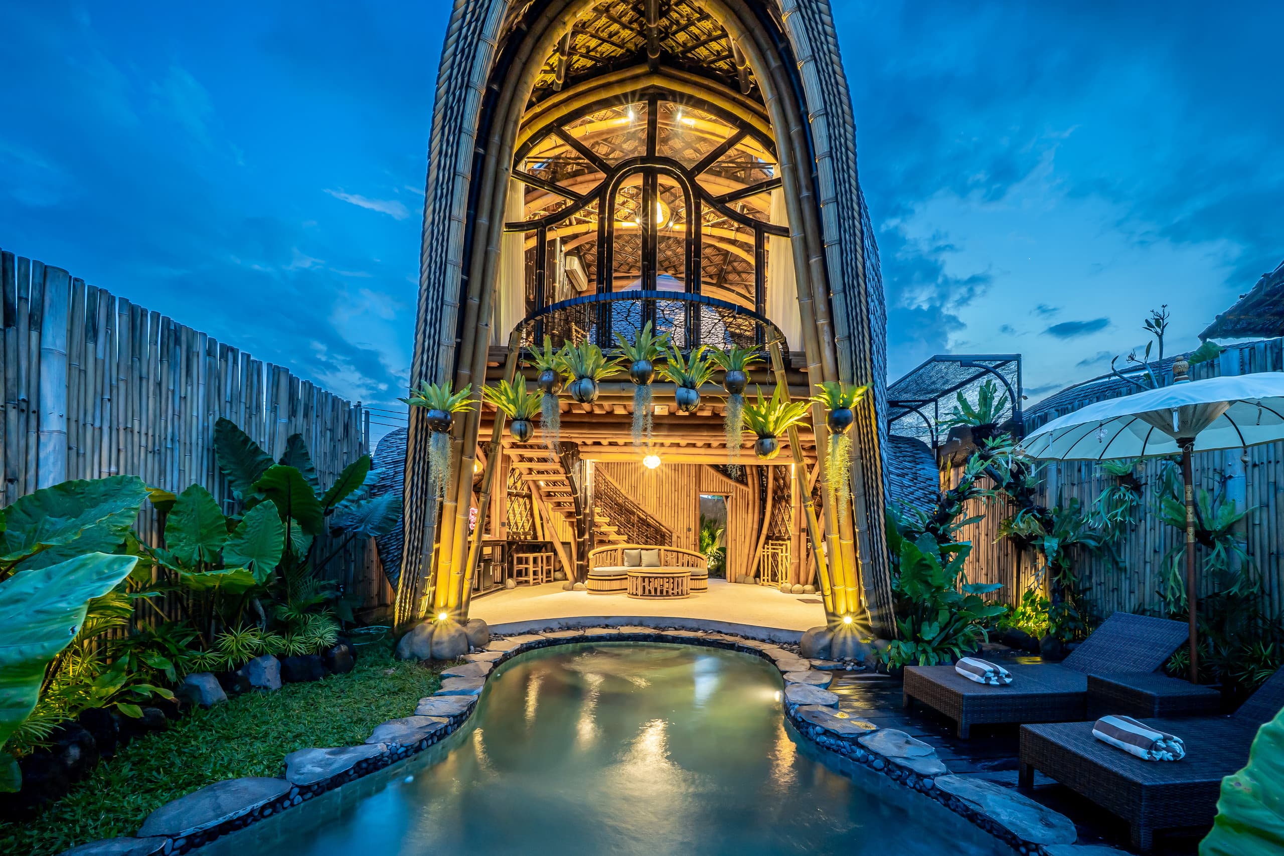 Bamboo Suite 1BR - Private Pool + Rice Field View