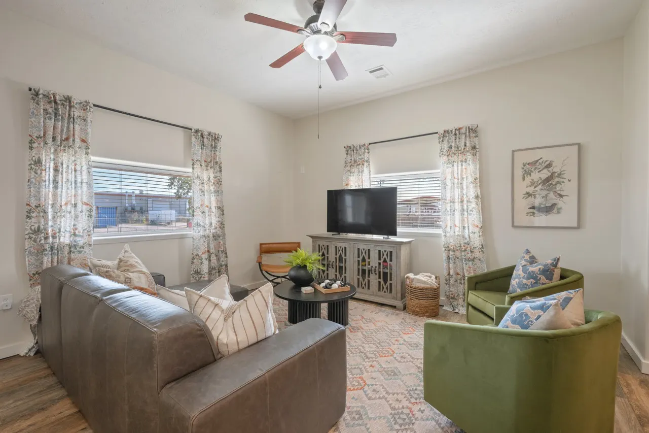 Steel Studio ~ Stylish 2BR + Fenced Yard 7