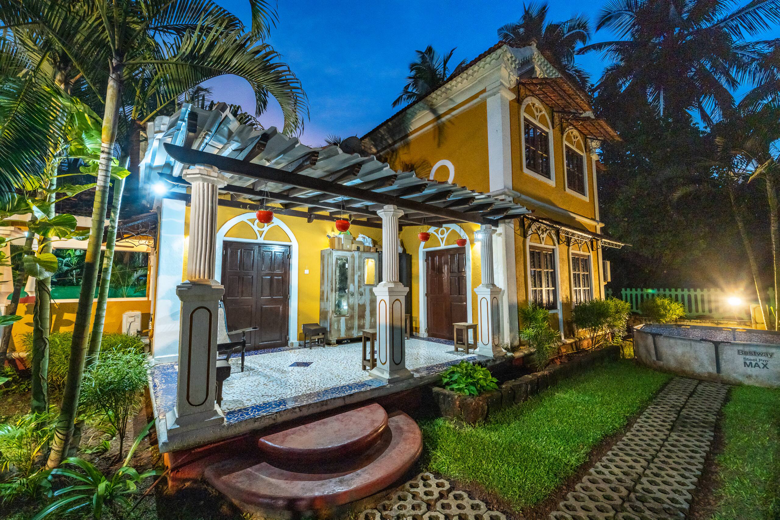 4BHK 5AC 100mbps Villa 350mtr fm Candolim Beach — photo 1