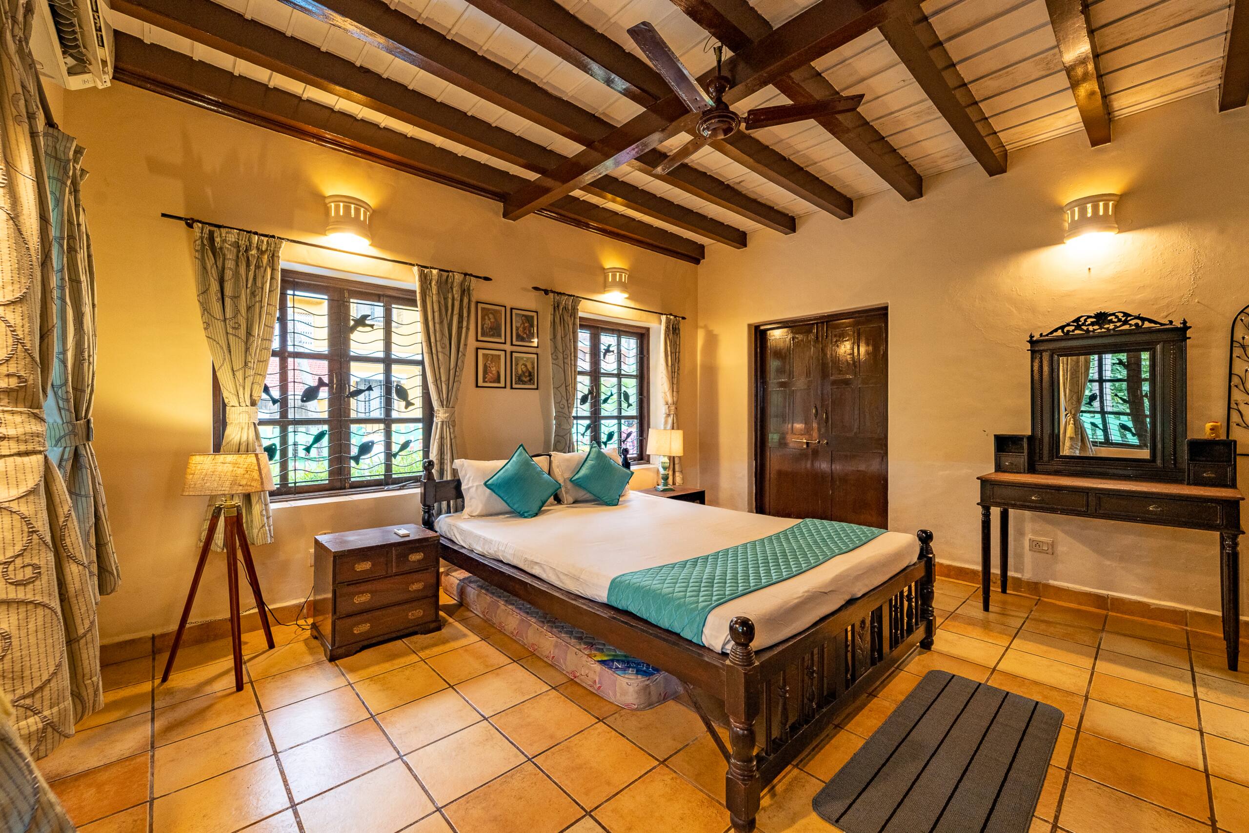 4BHK 5AC 100mbps Villa 350mtr fm Candolim Beach 27