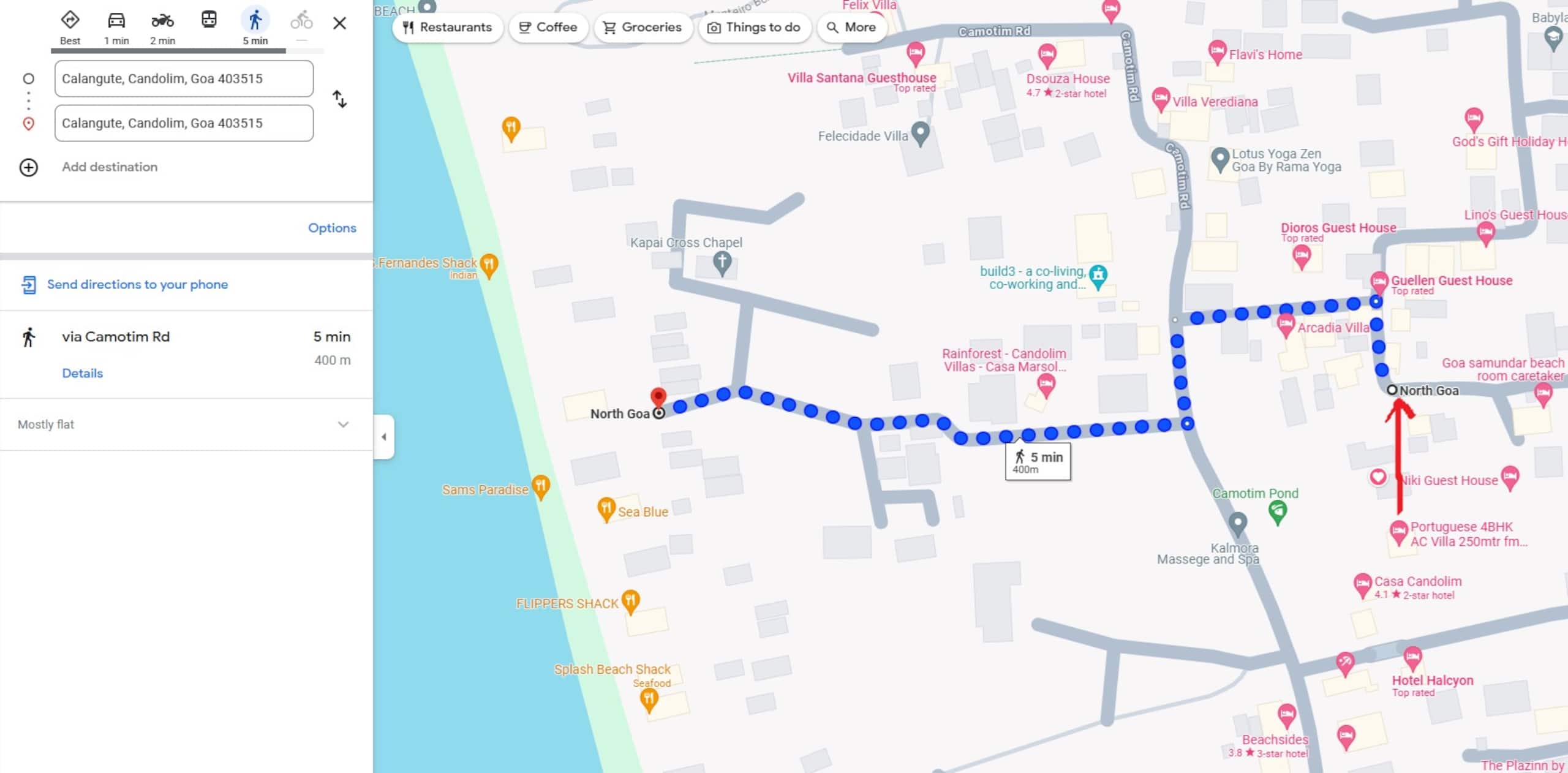 4BHK 5AC 100mbps Villa 350mtr fm Candolim Beach 8