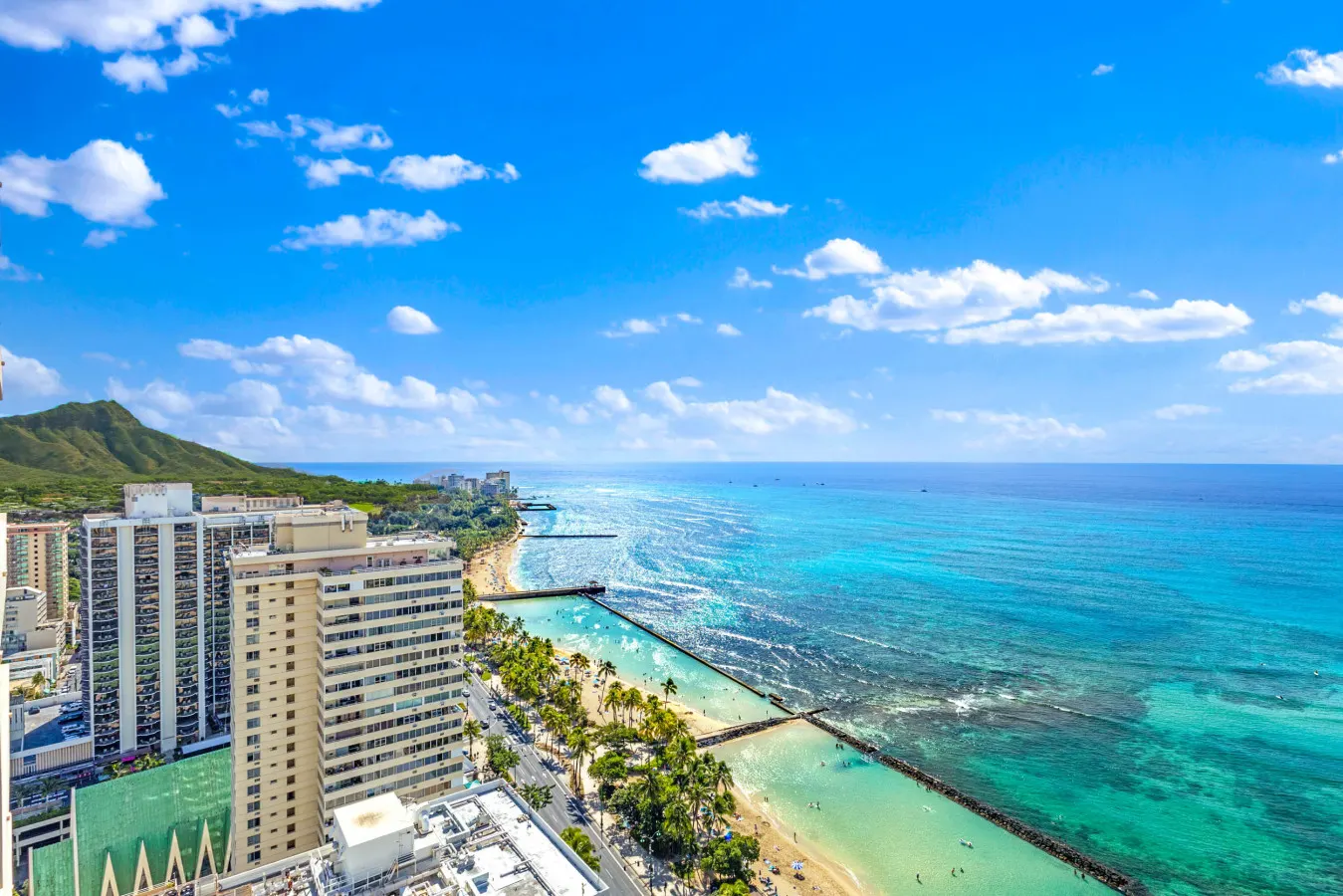 Luxury Oceanfront High Floor @ Waikiki Beach Tower