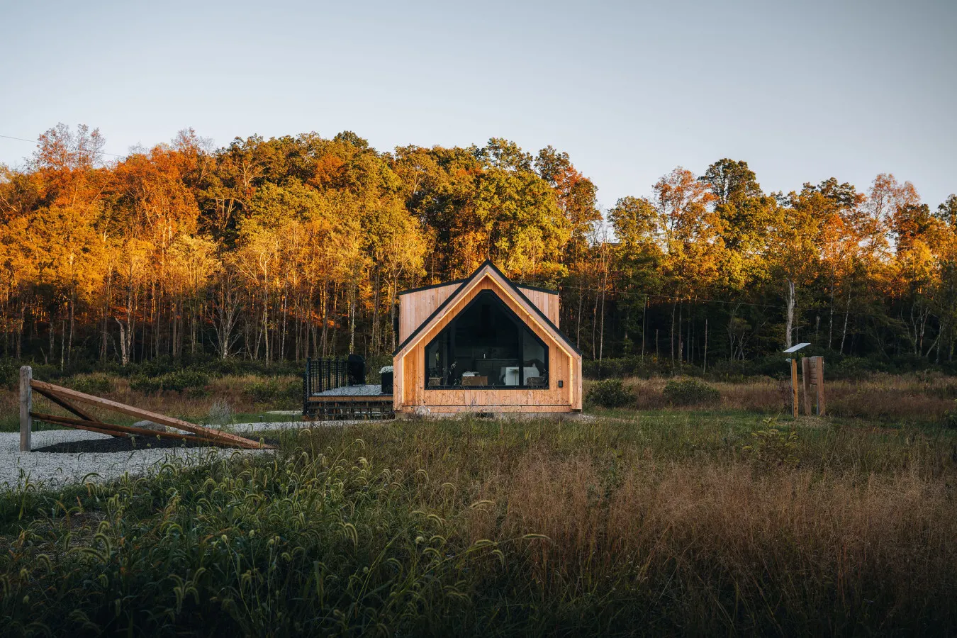 The Everwoods Timber Haus: Scandinavian Tiny Cabin in the Hocking Hills!