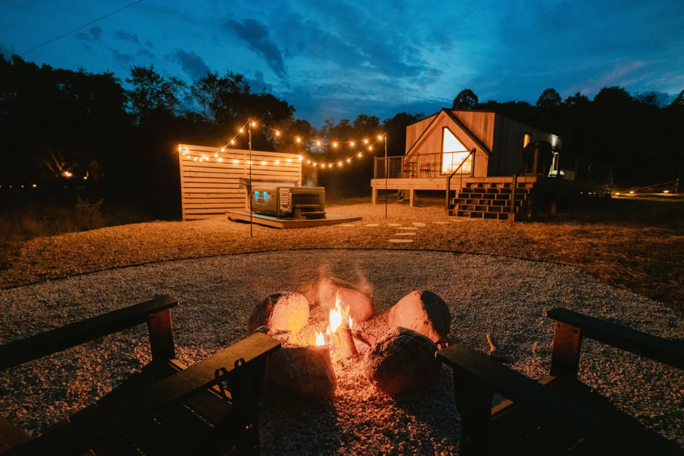 The Everwoods Timber Haus: Scandinavian Tiny Cabin in the Hocking Hills! — photo 2