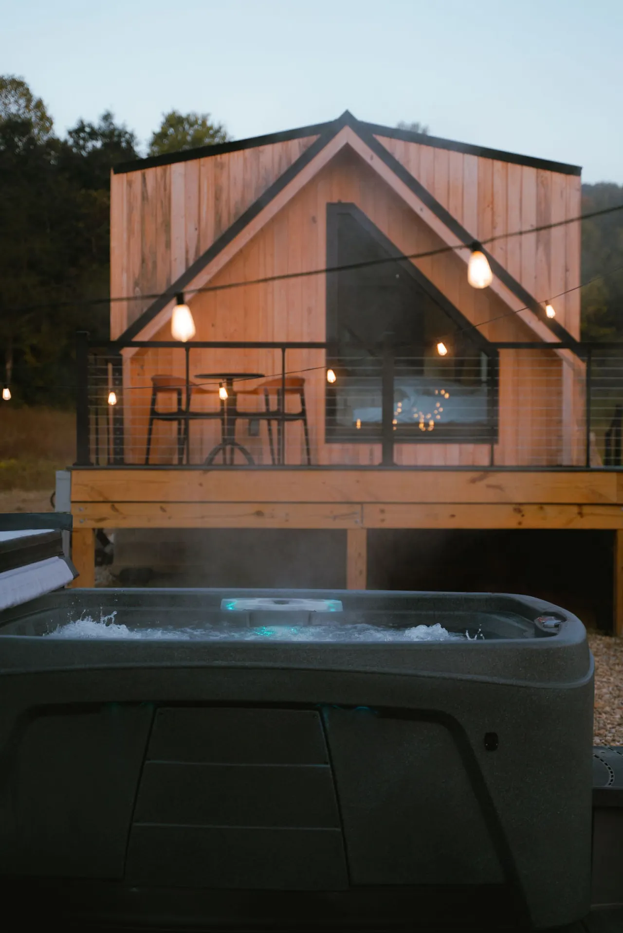 The Everwoods Timber Haus: Scandinavian Tiny Cabin in the Hocking Hills! 7
