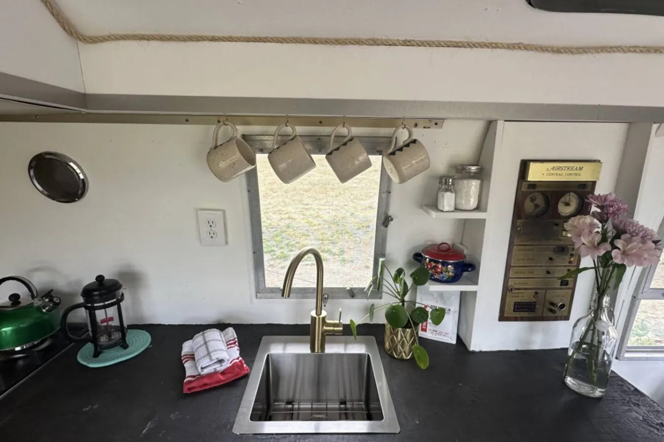 Flint Rock Ranch - The Twin Airstreams (Both!) 9