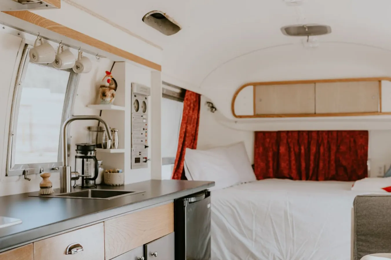 Flint Rock Ranch - The Twin Airstreams (Both!) 13