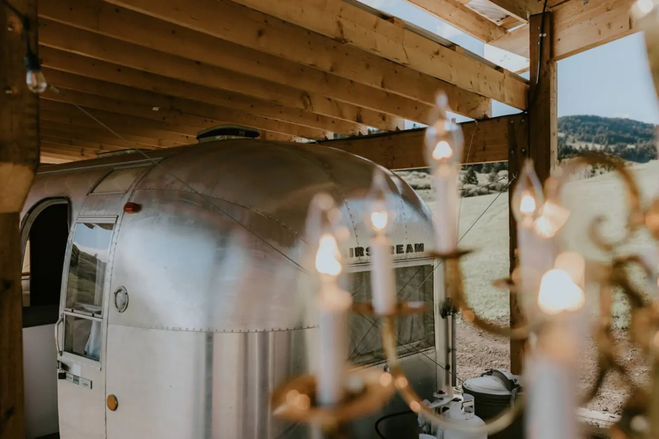 Flint Rock Ranch - The Twin Airstreams (Both!) 15