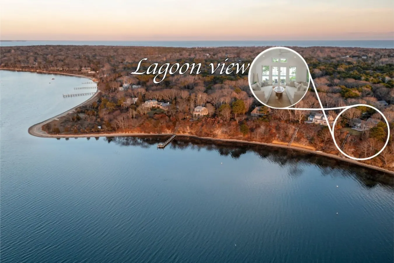 Waterfront Retreat w/ Guest Cottage & Sunsets