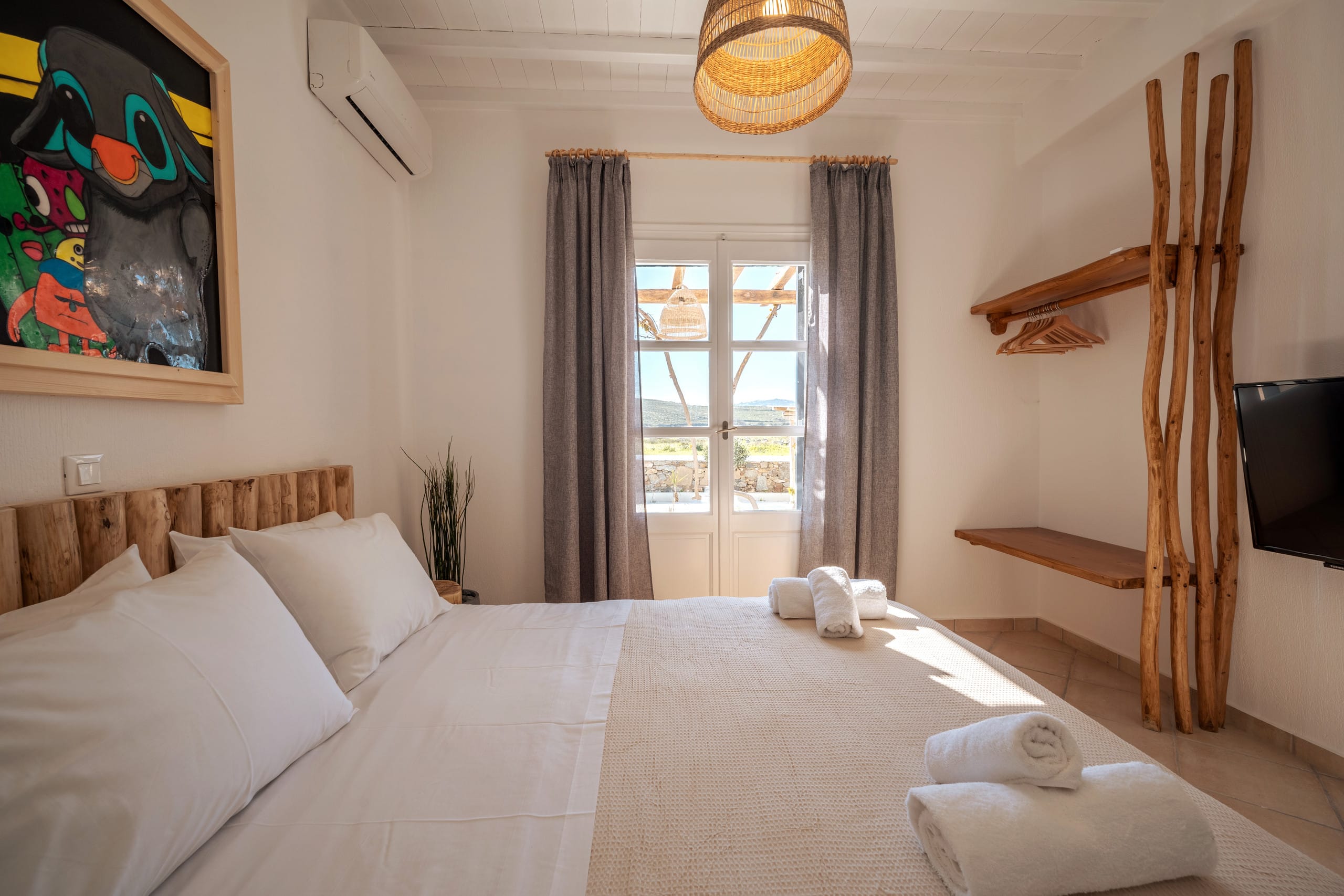 SeaWalk- 6Bed Villa- Pool- 200m to Ftelia beach 17