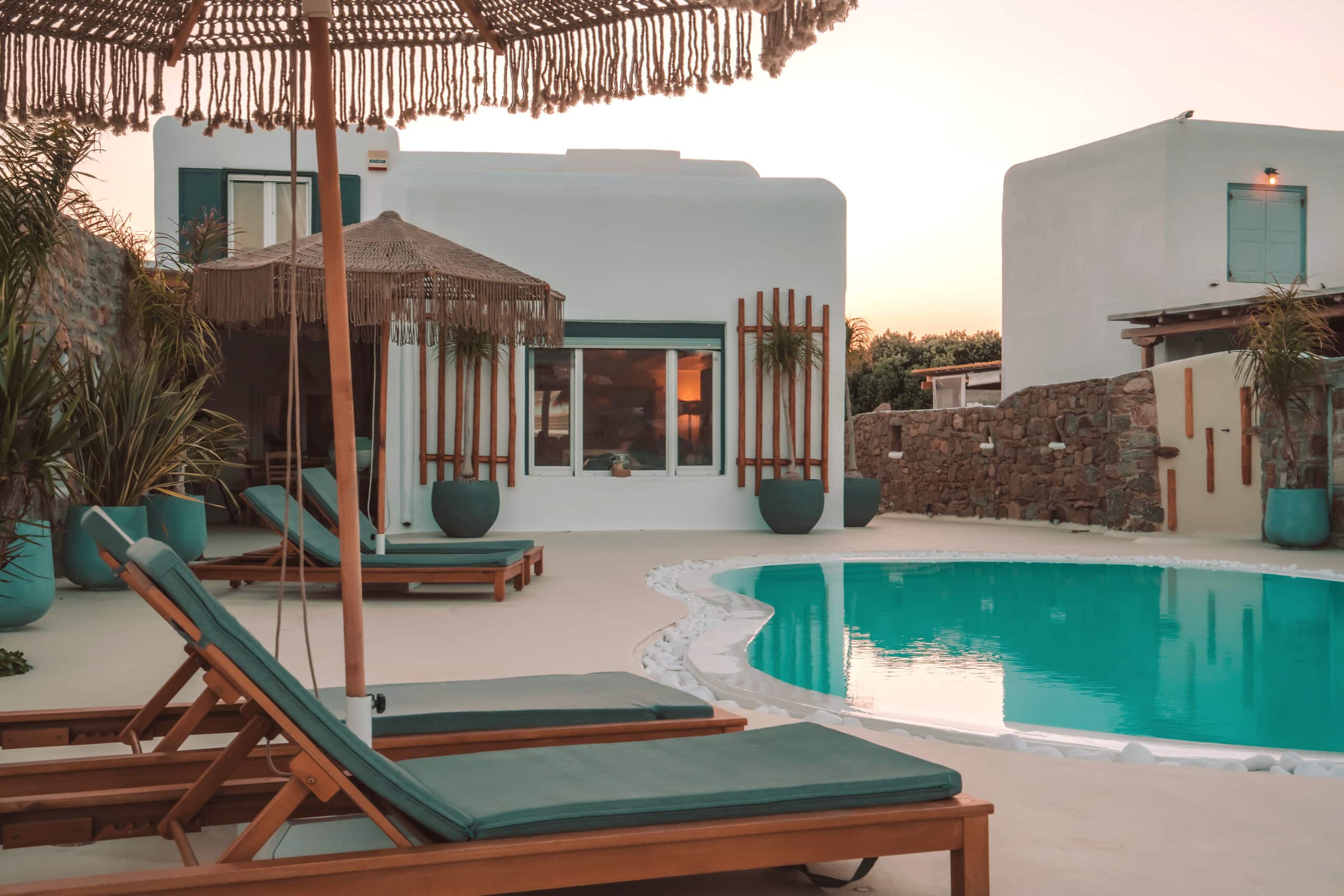 SeaWalk- 6Bed Villa- Pool- 200m to Ftelia beach 7