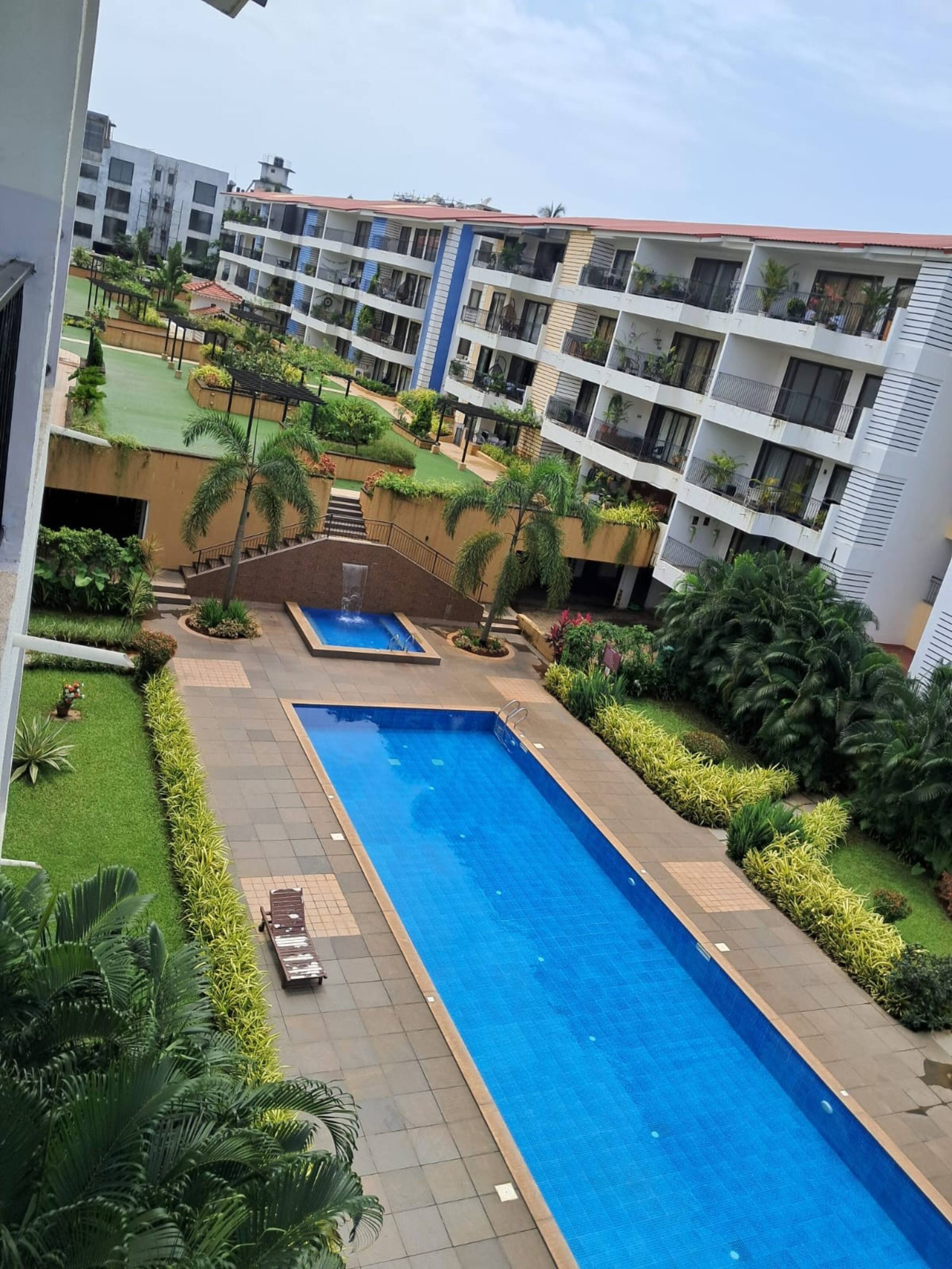 04-2bhk 2 Pools, Gym, EV Charging, Near Beach, Goa 11