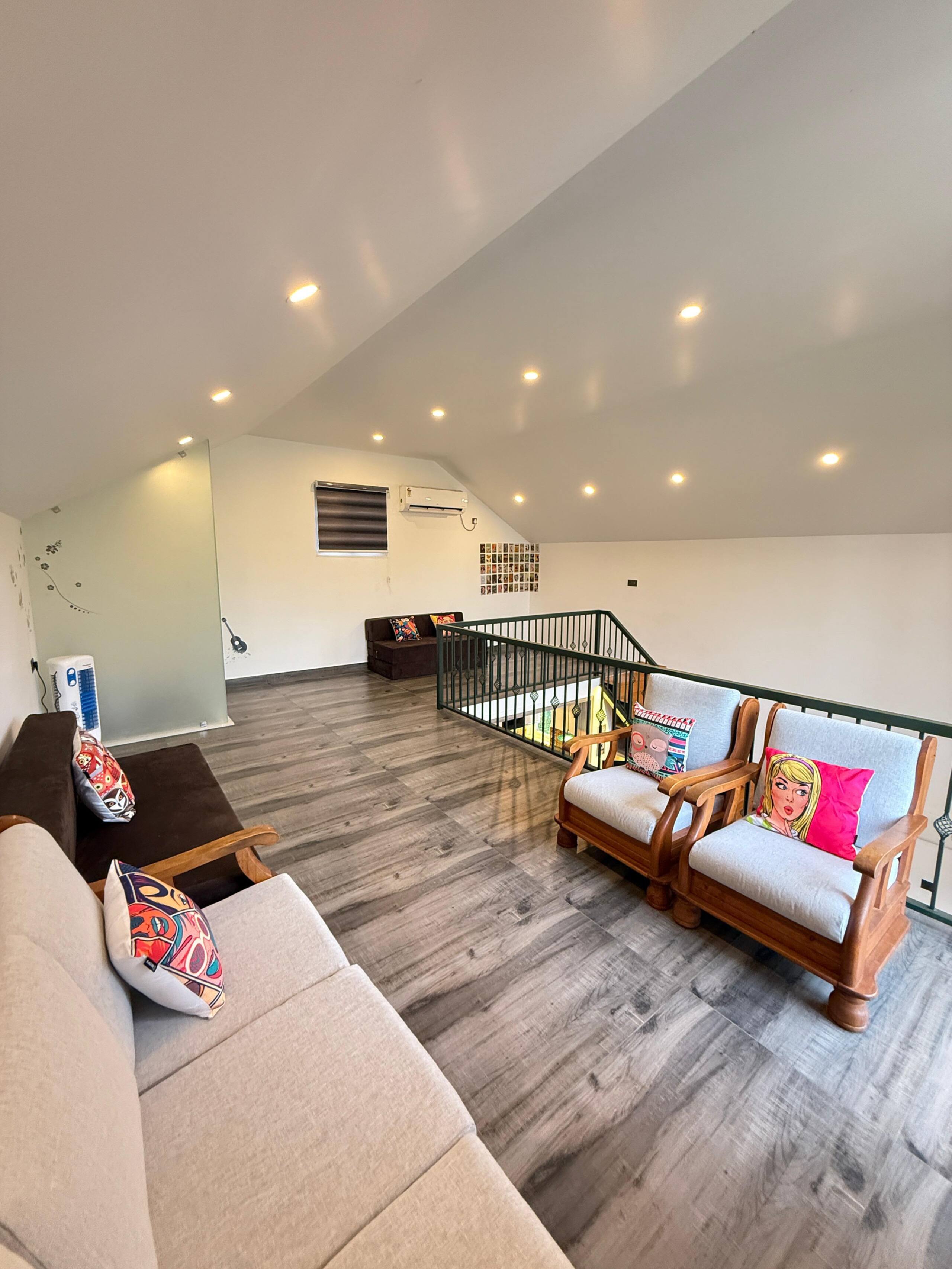 Pappa Greens - Cozy Cottage (1bhk + upstairs loft) 11