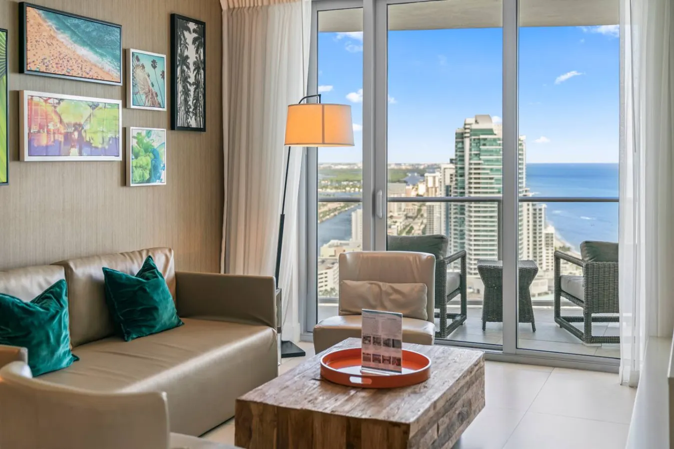 Luxe 2BR Retreat Stunning Skyline & Ocean View 17