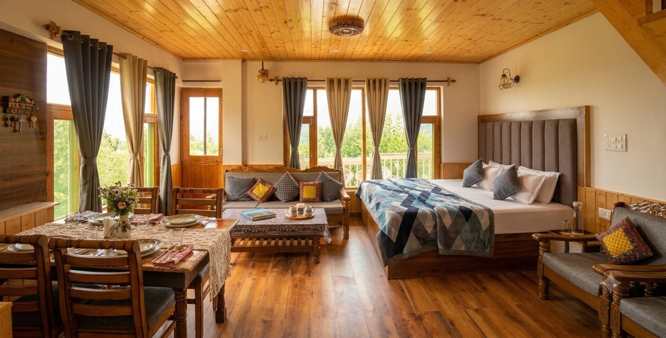 2BHK Orchard Heaven: Cozy Loft 28