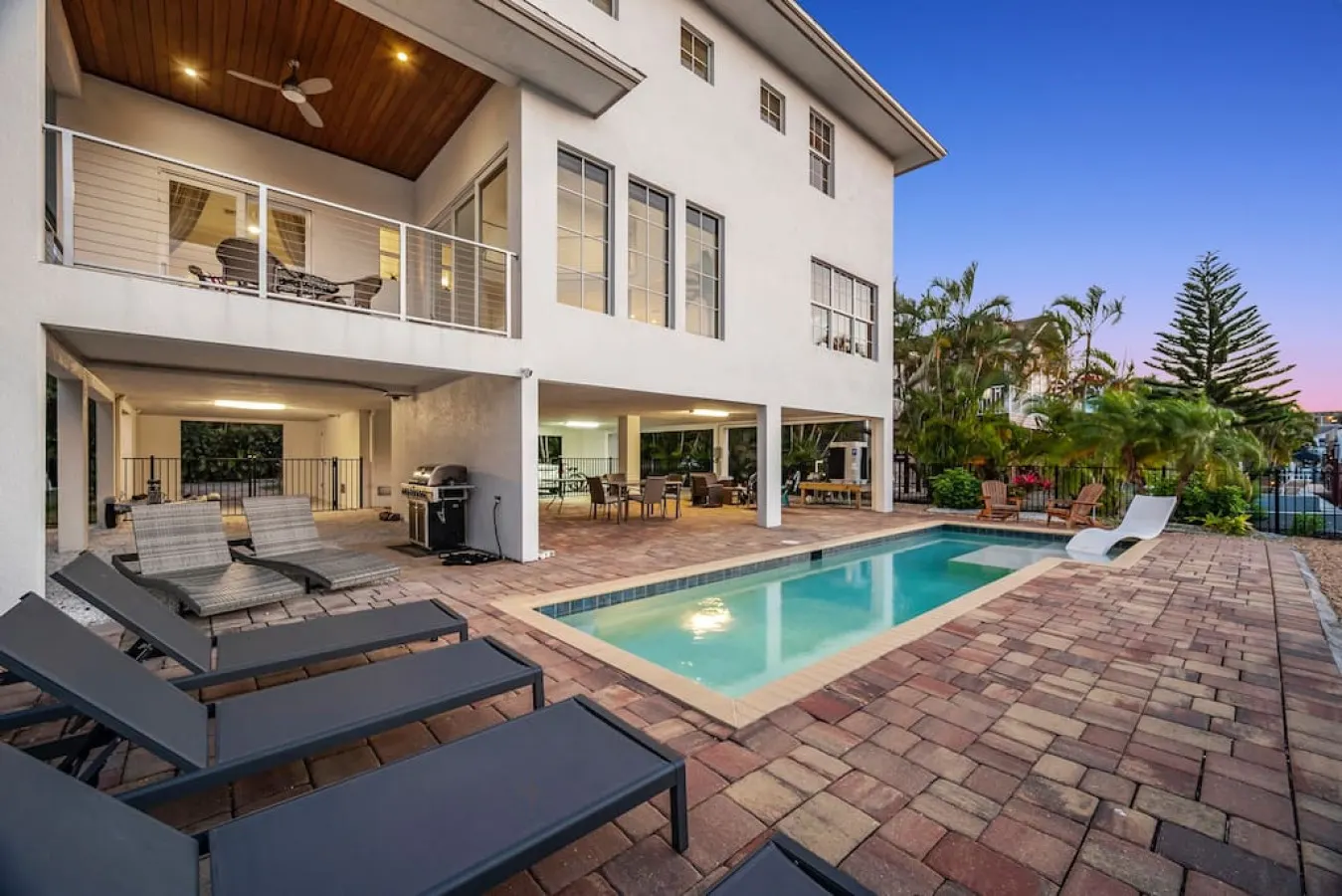 Waterfront Luxury | Walk to Beach | Heated Pool