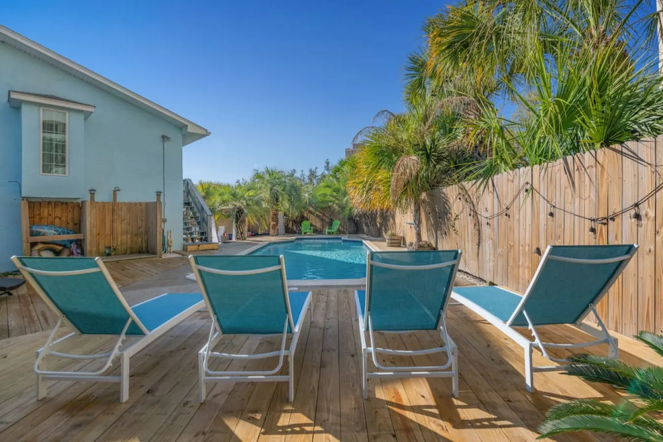 Latitude Adjustment ~ Stylish Beach Retreat with Heated Pool, Game Room & Easy Beach Access 9