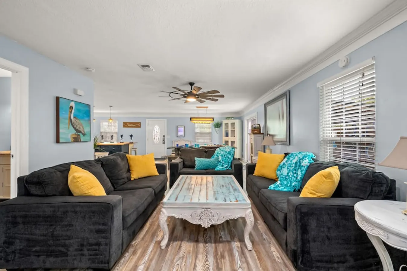 Latitude Adjustment ~ Stylish Beach Retreat with Heated Pool, Game Room & Easy Beach Access 13