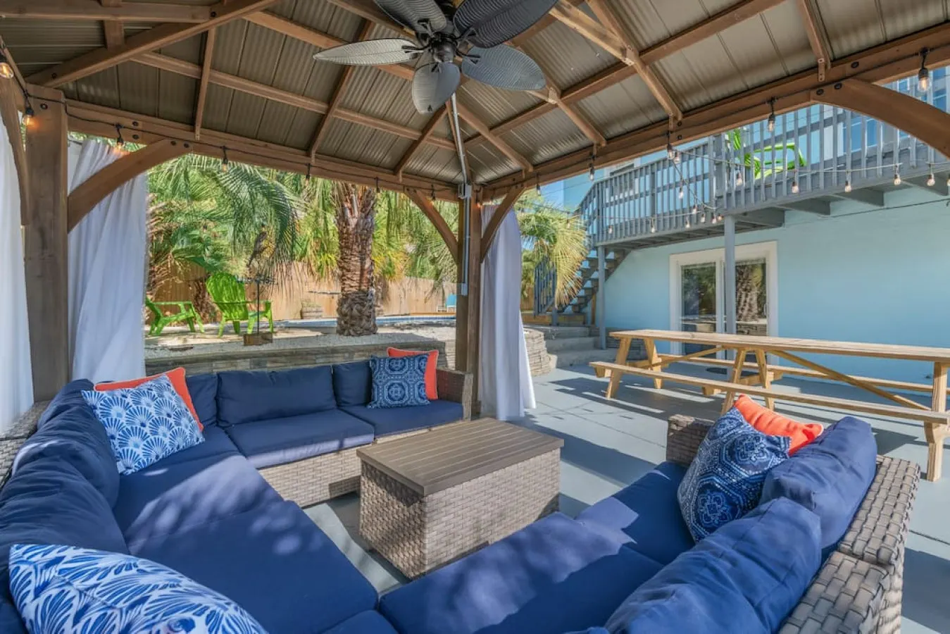Latitude Adjustment ~ Stylish Beach Retreat with Heated Pool, Game Room & Easy Beach Access 8