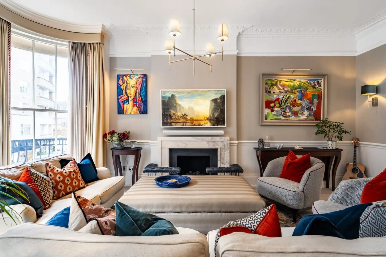 Luxury Belgravia 5-Bed | Private Gardens & AC