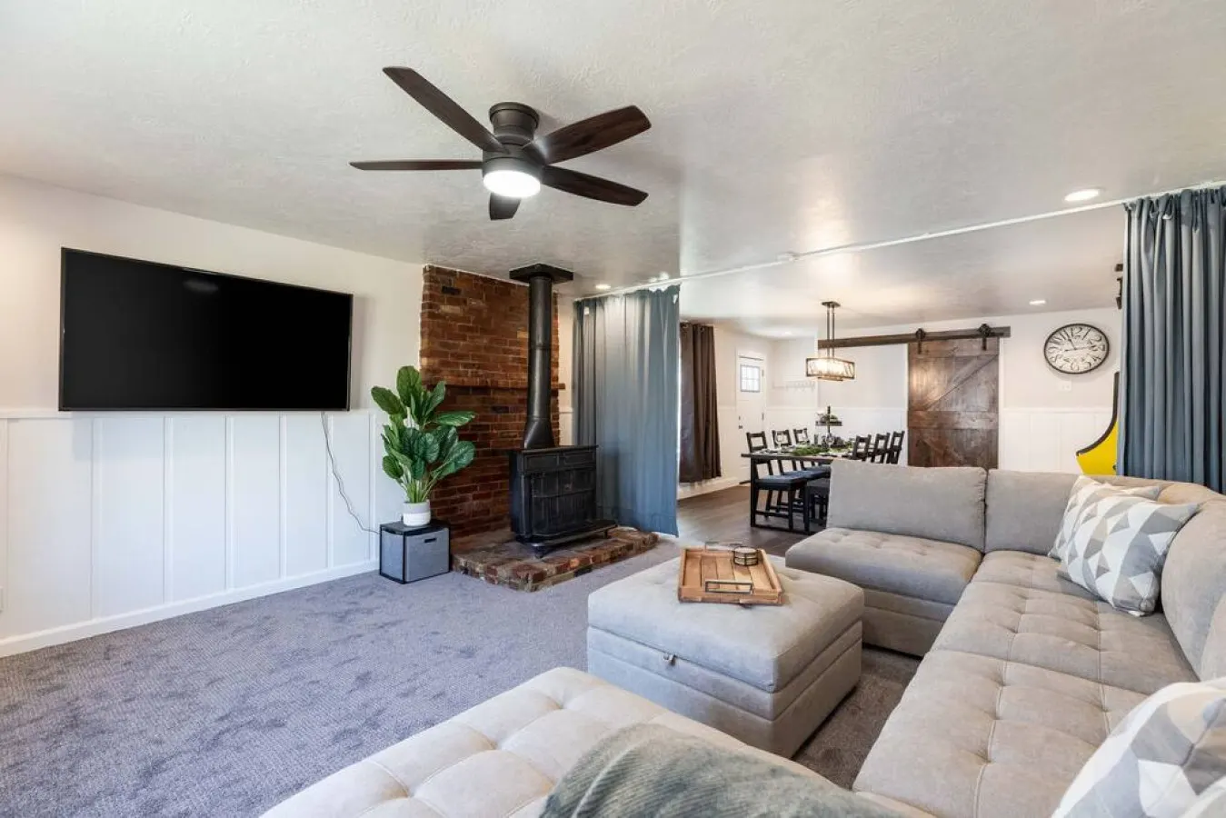 Furnished 3BR Near Downtown & SLC Airport | Fiber WiFi, Garage + Backyard — photo 5
