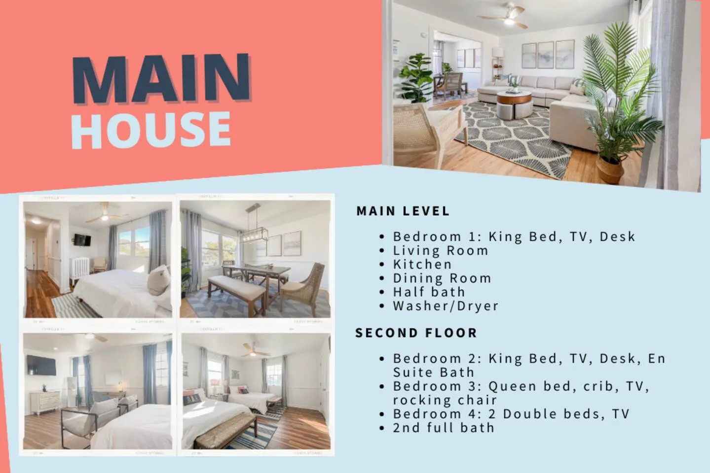 6BR Hot Tub | Yard | King Bed | Pets | Walk 2 Food — photo 3