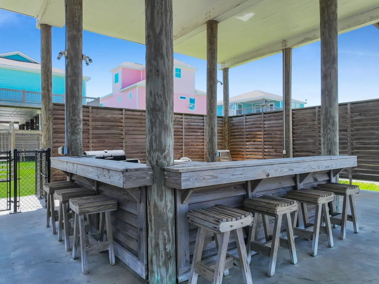 Anchors Away, Crystal Beach, Bolivar Peninsula, Sleeps 10, Fenced Back Yard, 3 Bedrooms, Play Set, Walk to Beach, In Tow 16