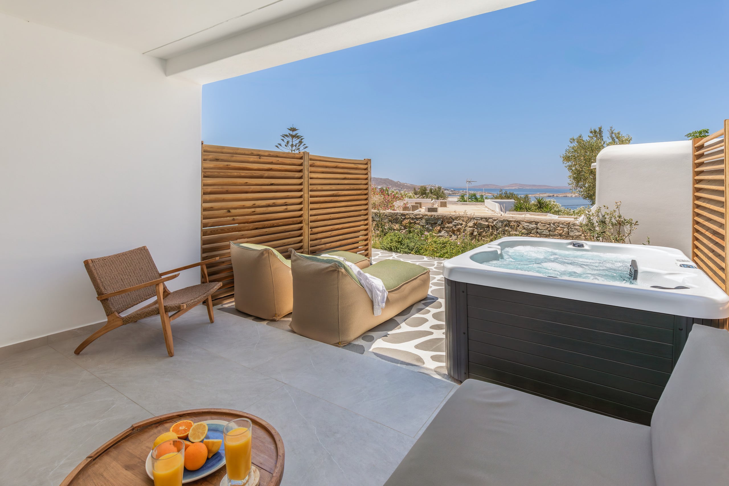 Mykonos Lagom 3 Sea View Studio(180°  Sunset Bar) - Apartments for Rent in Mykonos, Greece 31