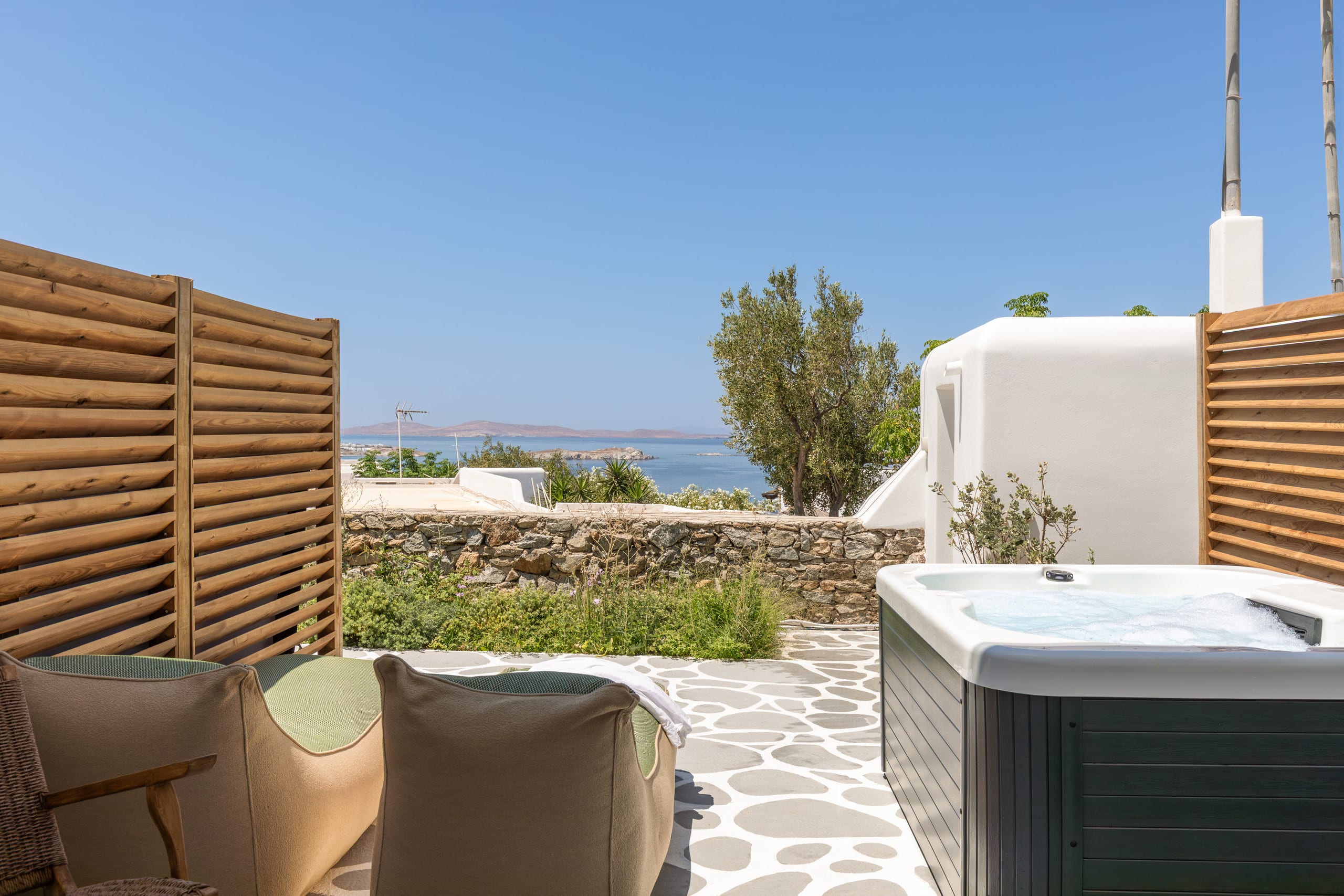 Mykonos Lagom 3 Sea View Studio(180°  Sunset Bar) - Apartments for Rent in Mykonos, Greece 22