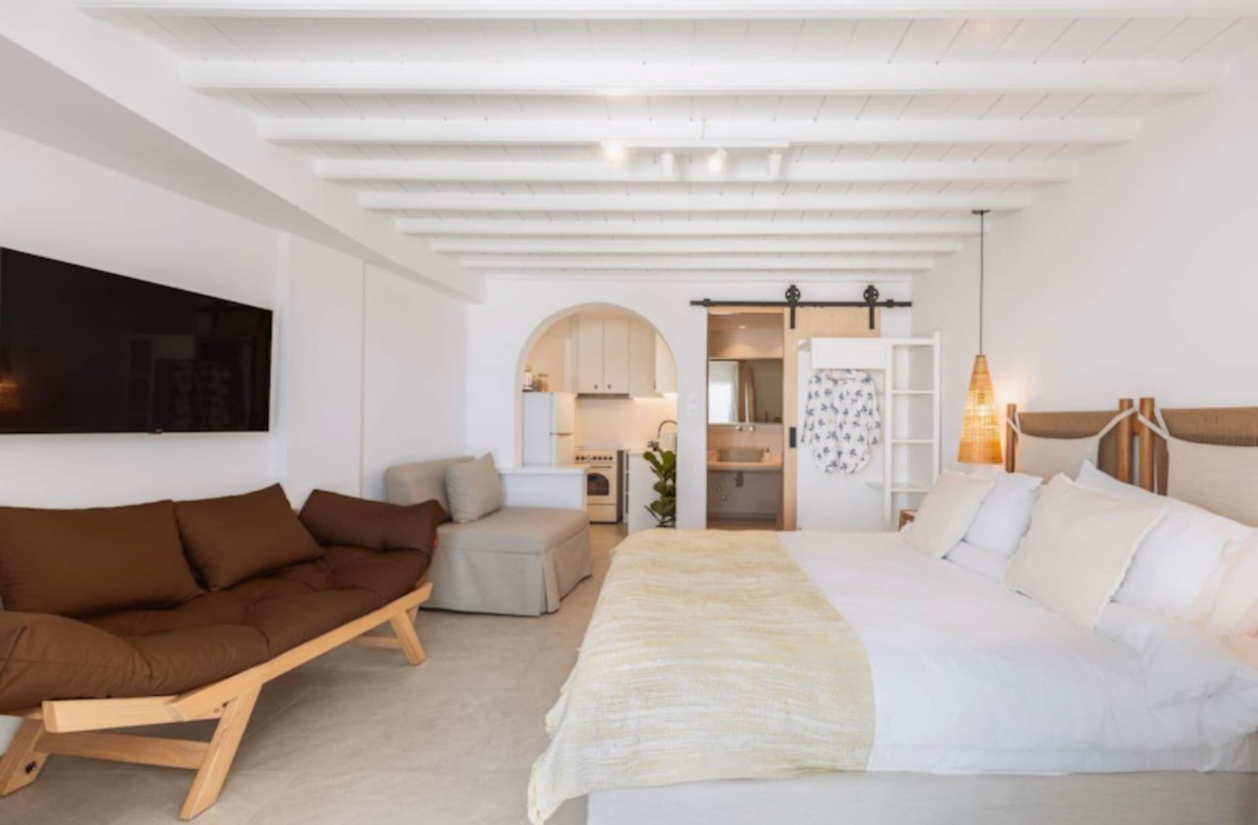 Mykonos Lagom 3 Sea View Studio(180°  Sunset Bar) - Apartments for Rent in Mykonos, Greece 12