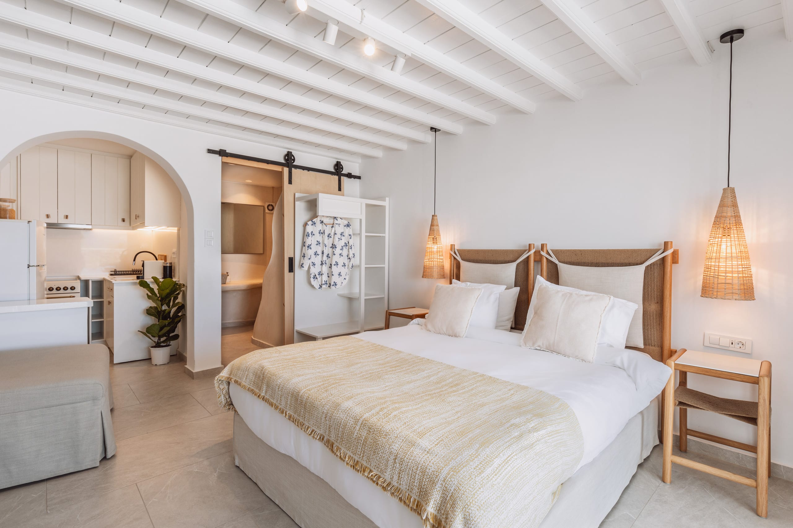 Mykonos Lagom 3 Sea View Studio(180°  Sunset Bar) - Apartments for Rent in Mykonos, Greece 14