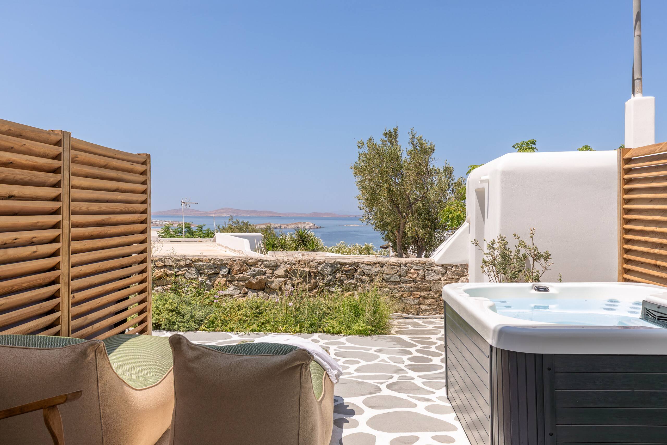 Mykonos Lagom 3 Sea View Studio(180°  Sunset Bar) - Apartments for Rent in Mykonos, Greece 30