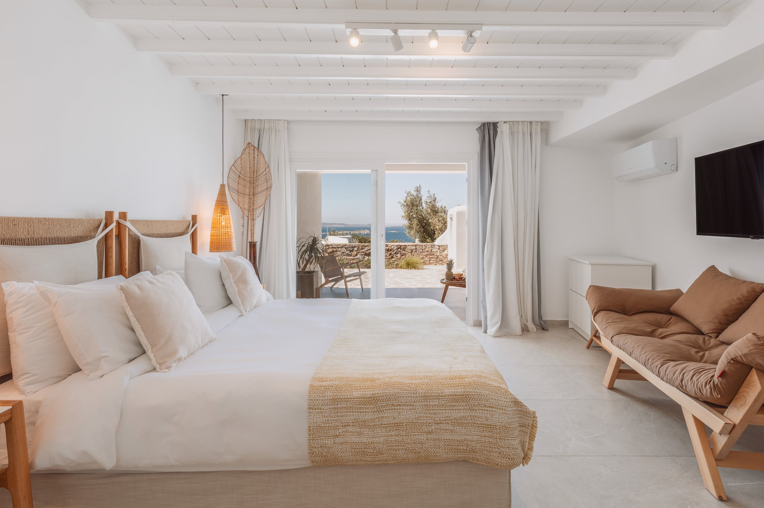 Mykonos Lagom 3 Sea View Studio(180°  Sunset Bar) - Apartments for Rent in Mykonos, Greece 15