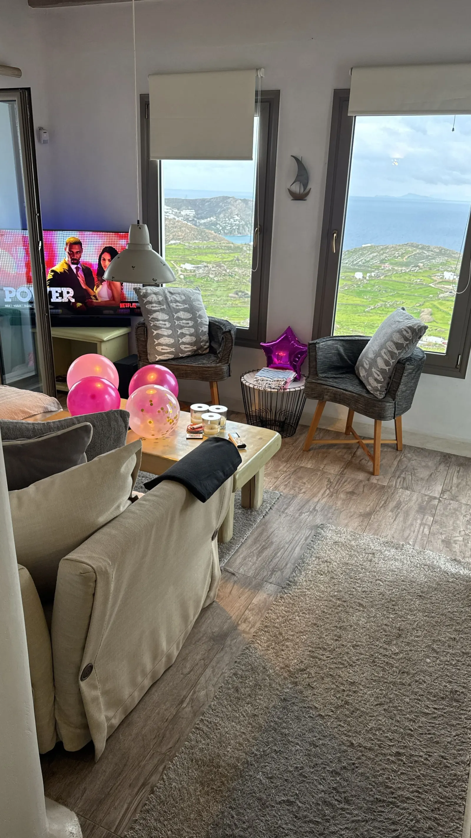 seaview suite/jacuzzi spa/Mykonos/amallini suites 7