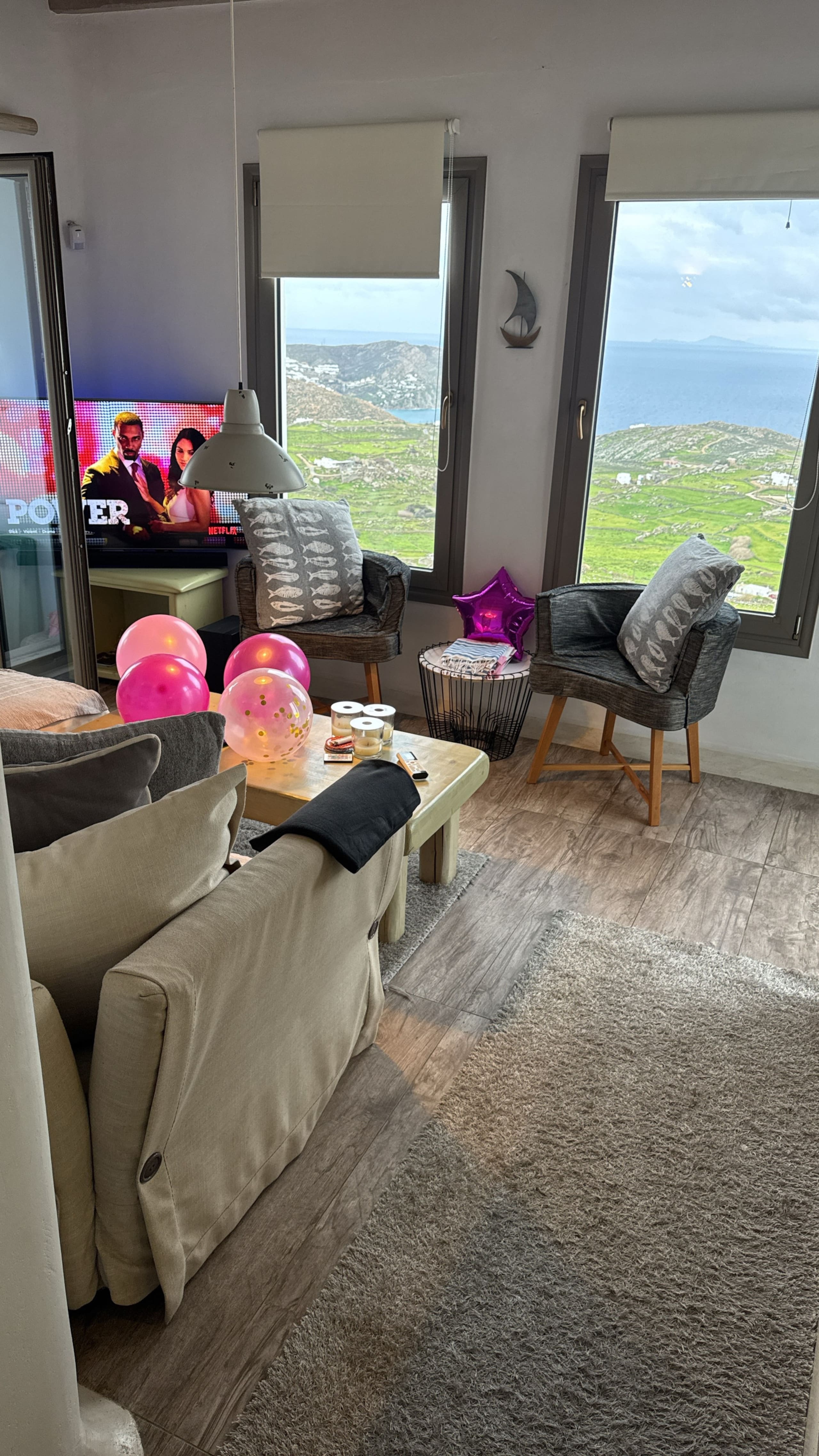 seaview suite/jacuzzi spa/Mykonos/amallini suites 7