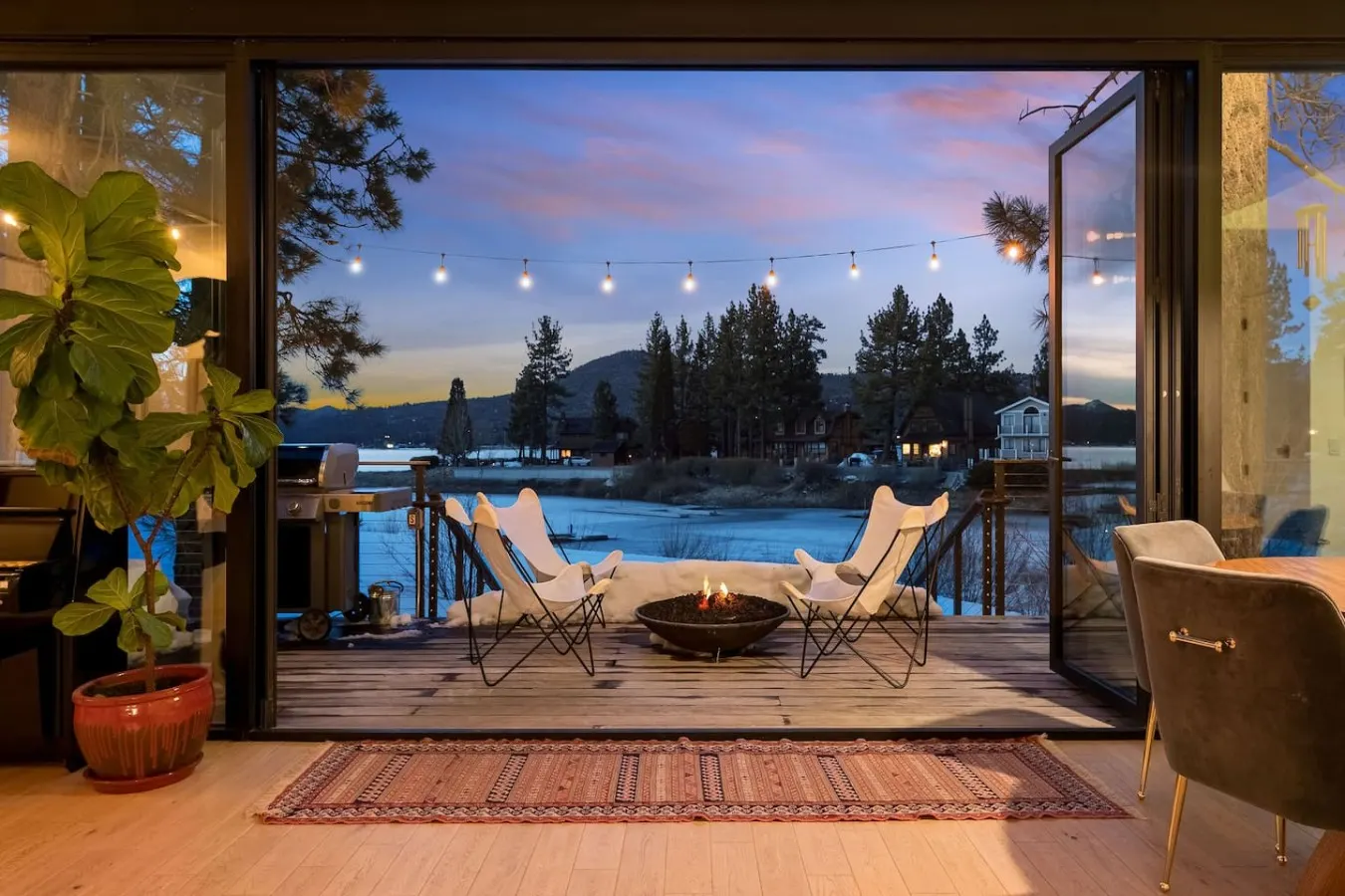 Lakefront A-Frame | Dock, Theater Screen, Views