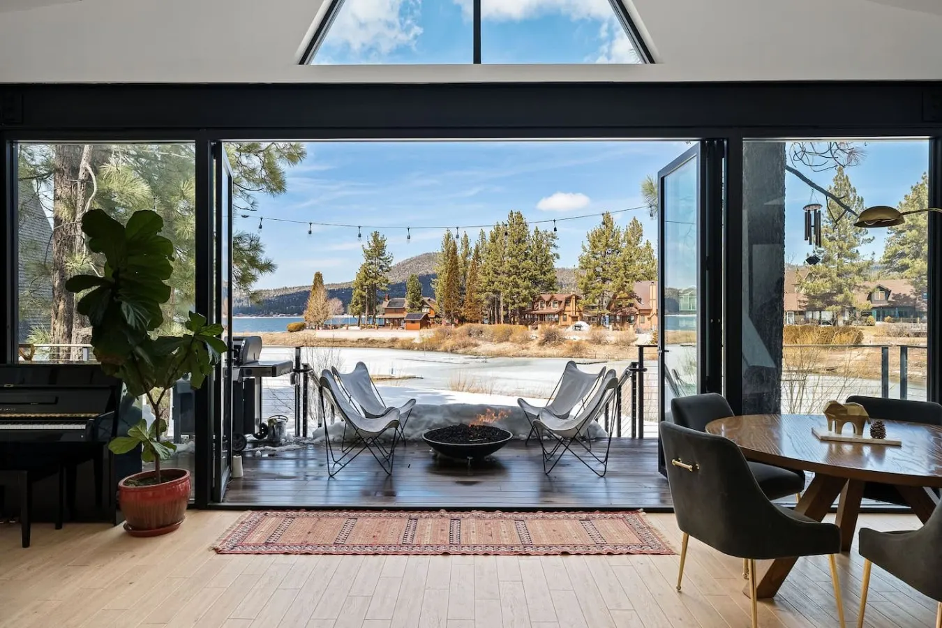 Lakefront A-Frame Dock, Theater Screen, Views 19