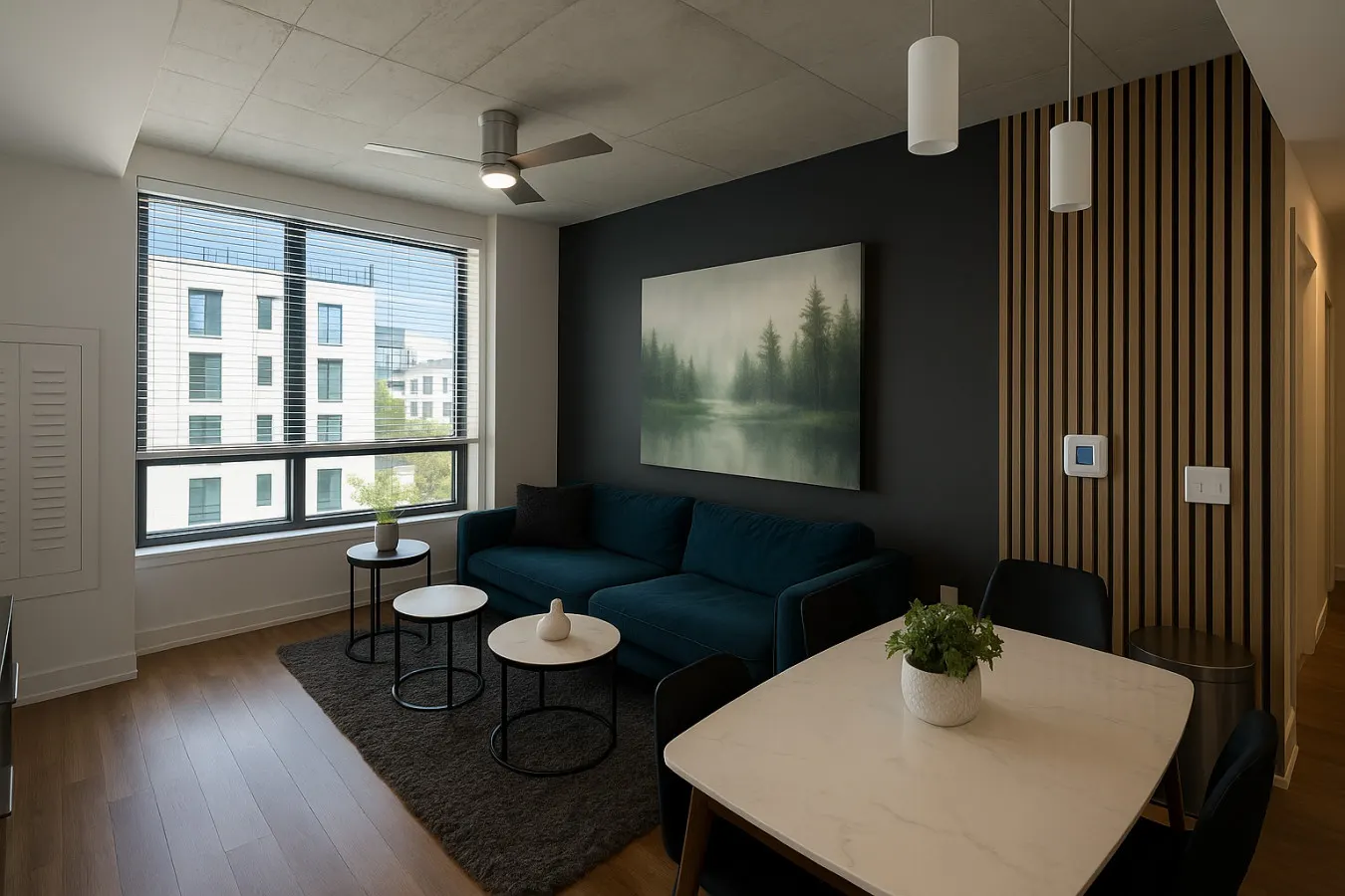 Five Points South | Spacious 2BR w/ 2 Queens D5 — foto 2